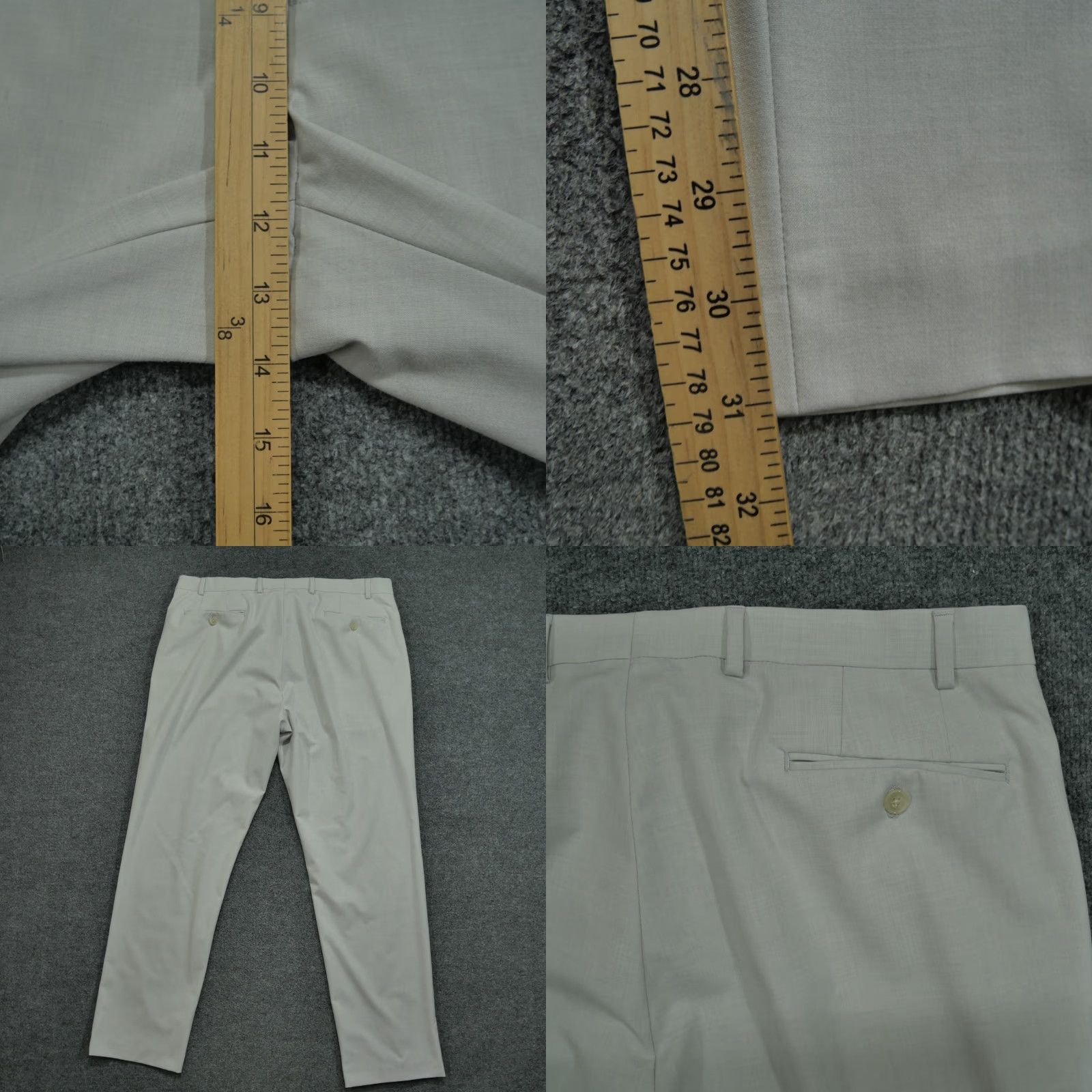 Ralph Lauren Ralph Lauren Pants Mens 40x32 Grey Slacks Stretch Business Work Dress Pants Size US 40 / EU 56 - 8 Thumbnail