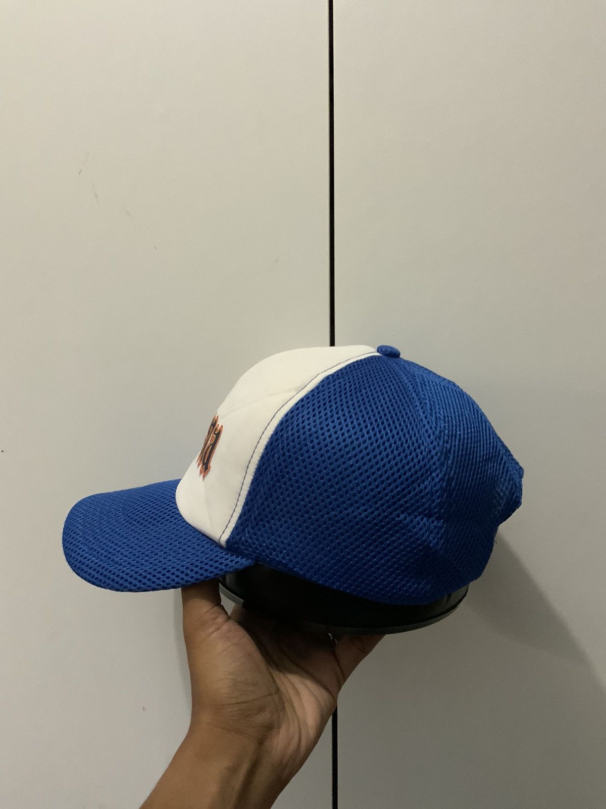 Japanese Brand Radena Flame Archive Blue Trucker Hat Size ONE SIZE - 3 Thumbnail