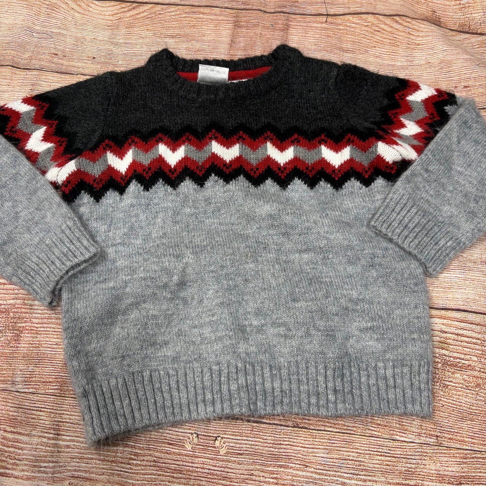 Other Koala Kids Chevron Pattern Knit Sweater Boys 3T Size US XXS / EU 40 - 1 Thumbnail