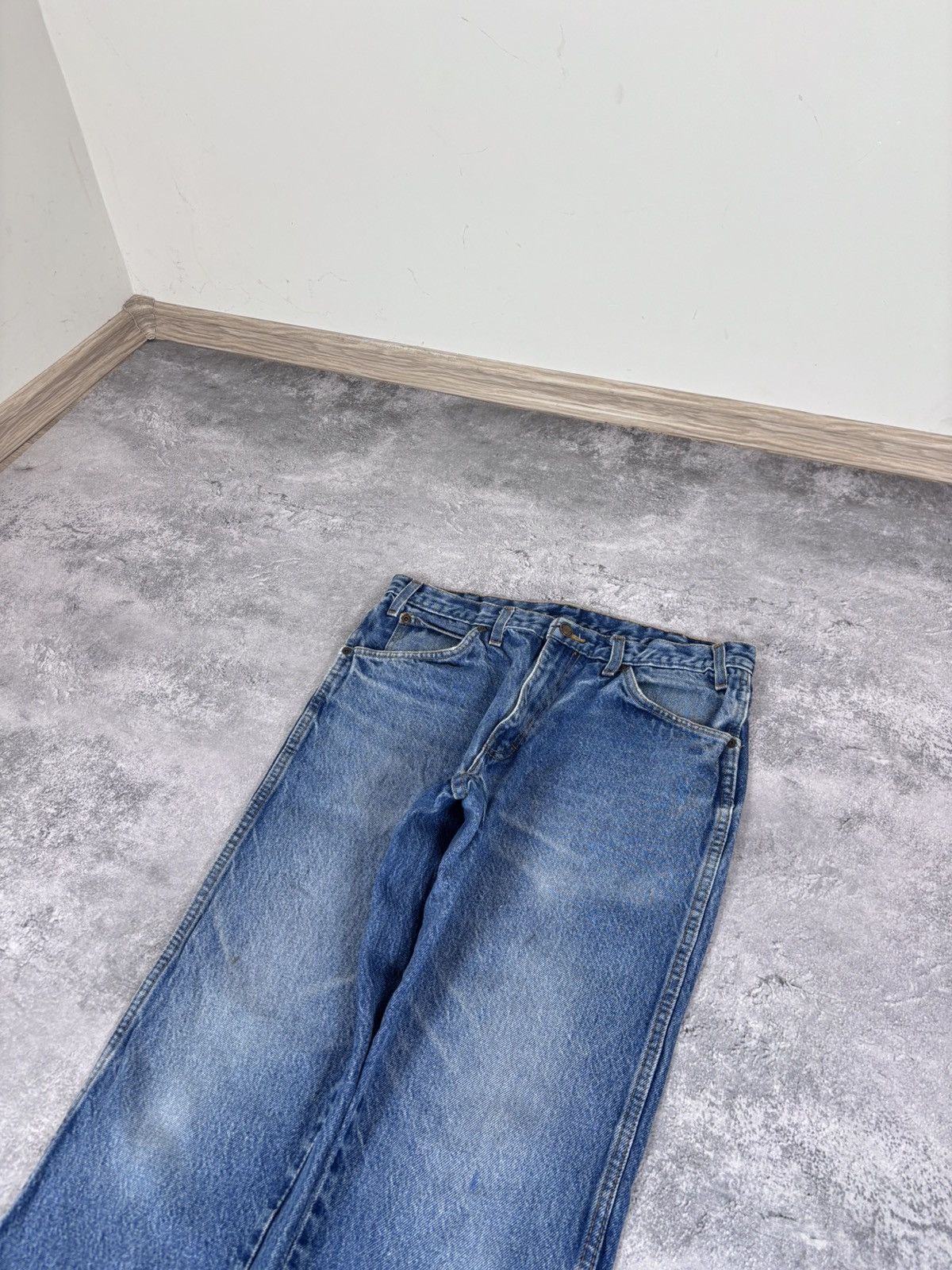 Dickies Vintage Dickies Faded Blue Denim Jeans USA Workwear Hype Size US 32 / EU 48 - 15 Thumbnail