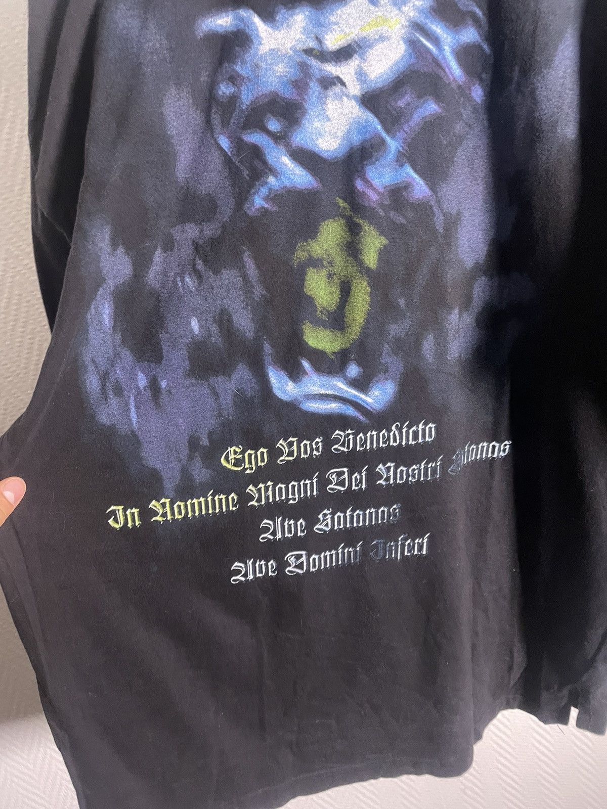 1998 Dark Funeral Vobiscum Satanas Size XL Longsleeve