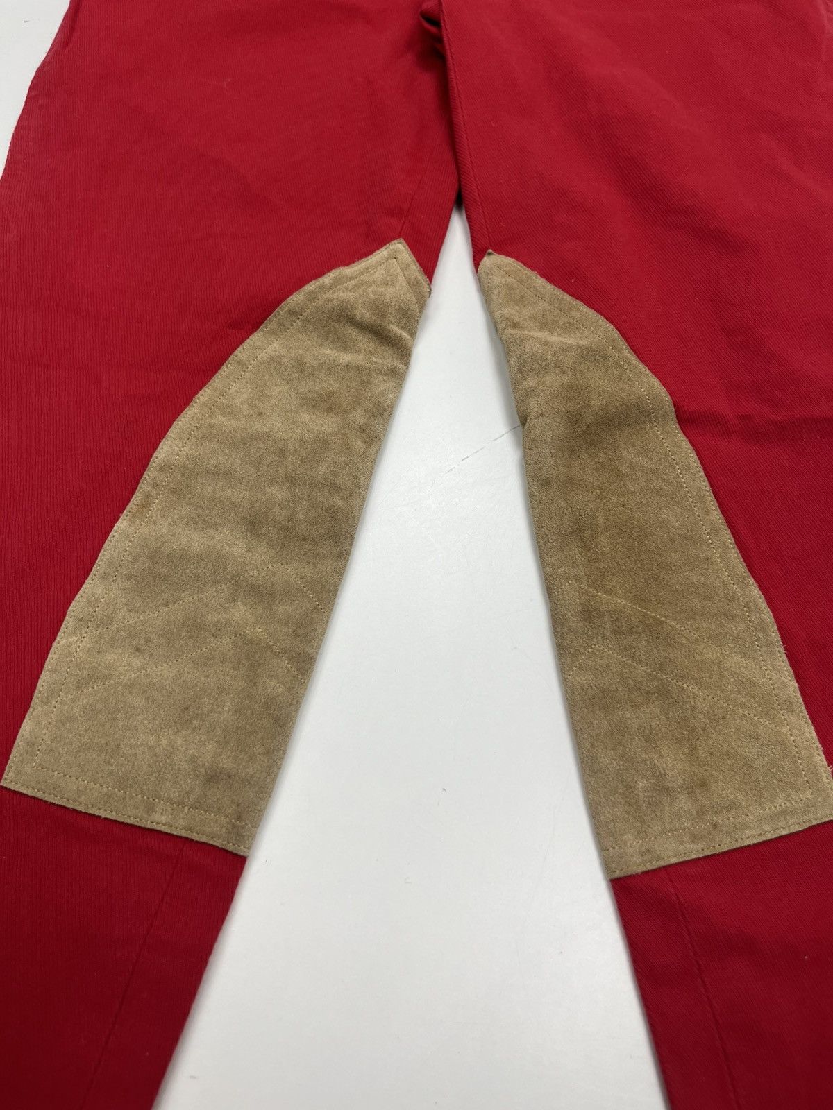 Ralph Lauren Ralph Lauren pants red vintage horse velvet rider Size 26" / US 2 / IT 38 - 2 Thumbnail