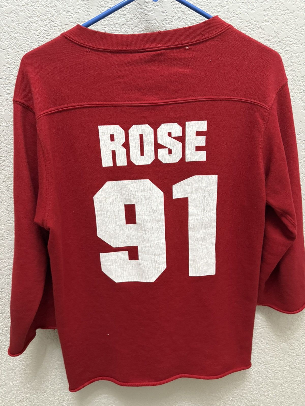 Number (N)ine Number Nine Rose 91 Raw Hem Long Sleeve Size US M / EU 48-50 / 2 - 2 Thumbnail