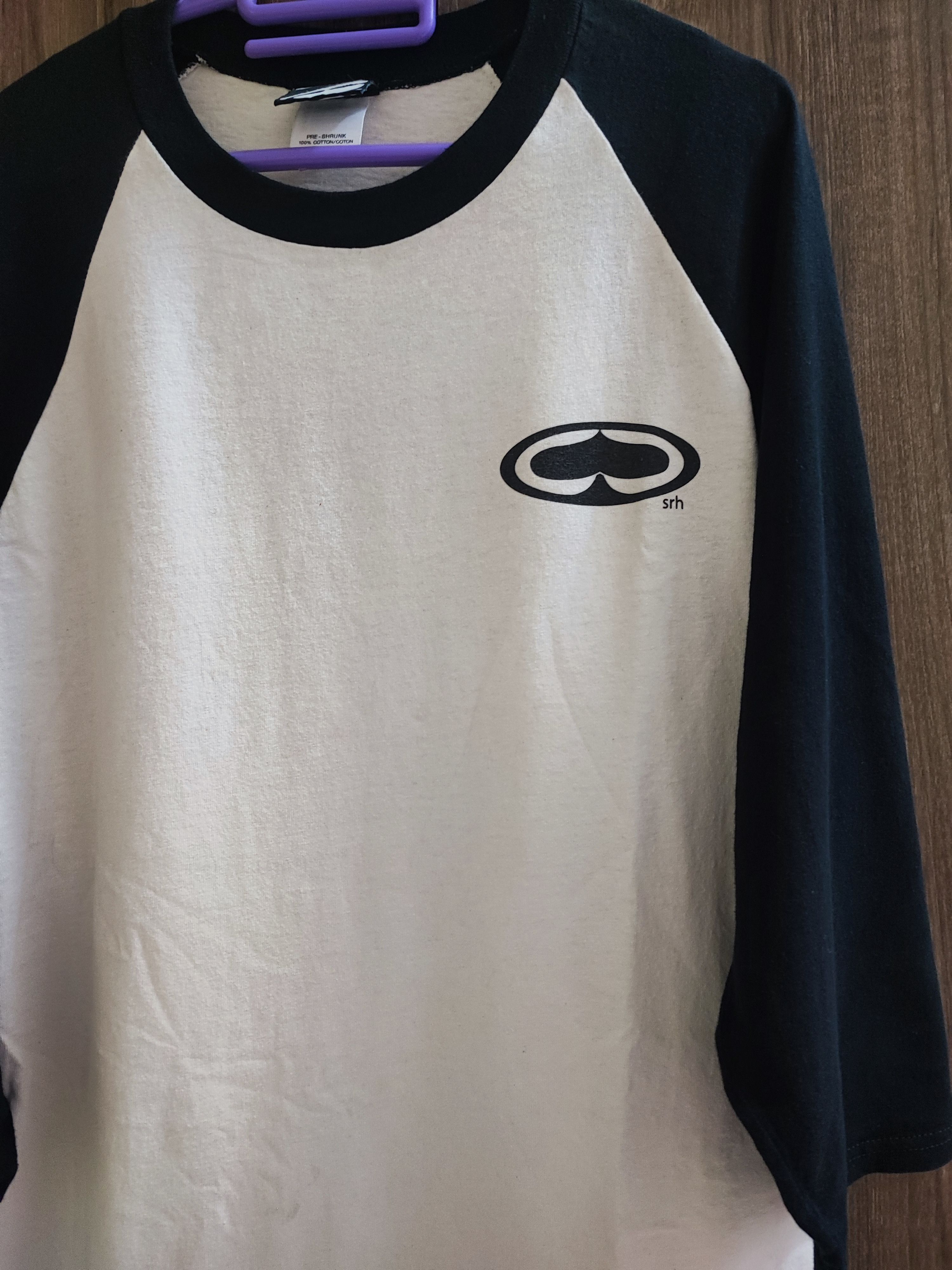Vintage Vintage Streetwear SRH 3 quater sleeve T-shirt Size US L / EU 52-54 / 3 - 3 Thumbnail