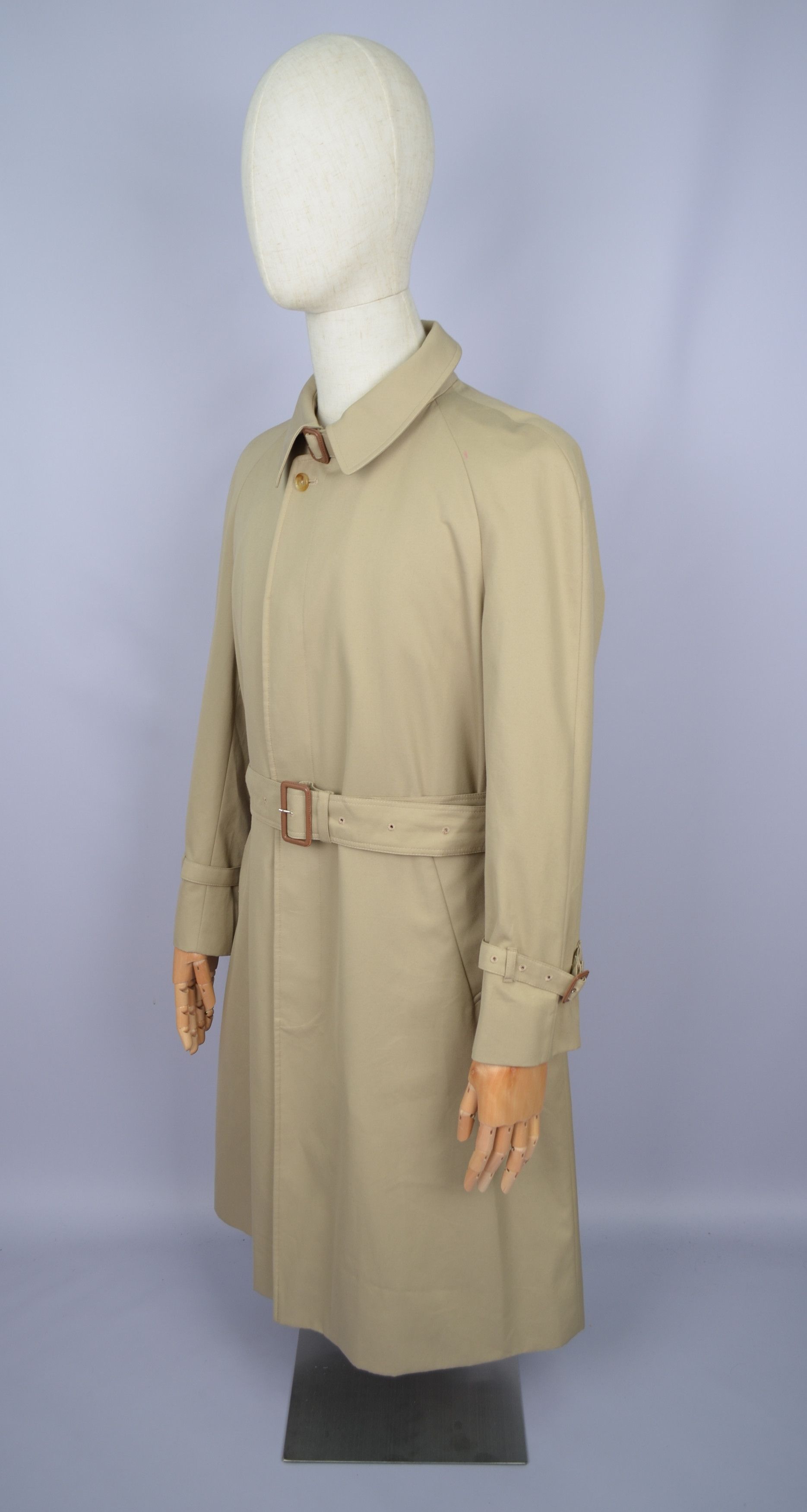 Aquascutum × Vintage Aquascutum London Trench Coat Aqua 5 Vintage Sz 38 S/M Size US M / EU 48-50 / 2 - 8 Thumbnail