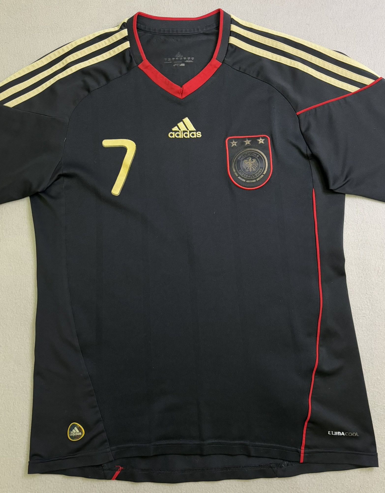 Adidas Germany 2010 Schweinsteiger #7 Adidas Football Jersey Size S Size US S / EU 44-46 / 1 - 6 Thumbnail