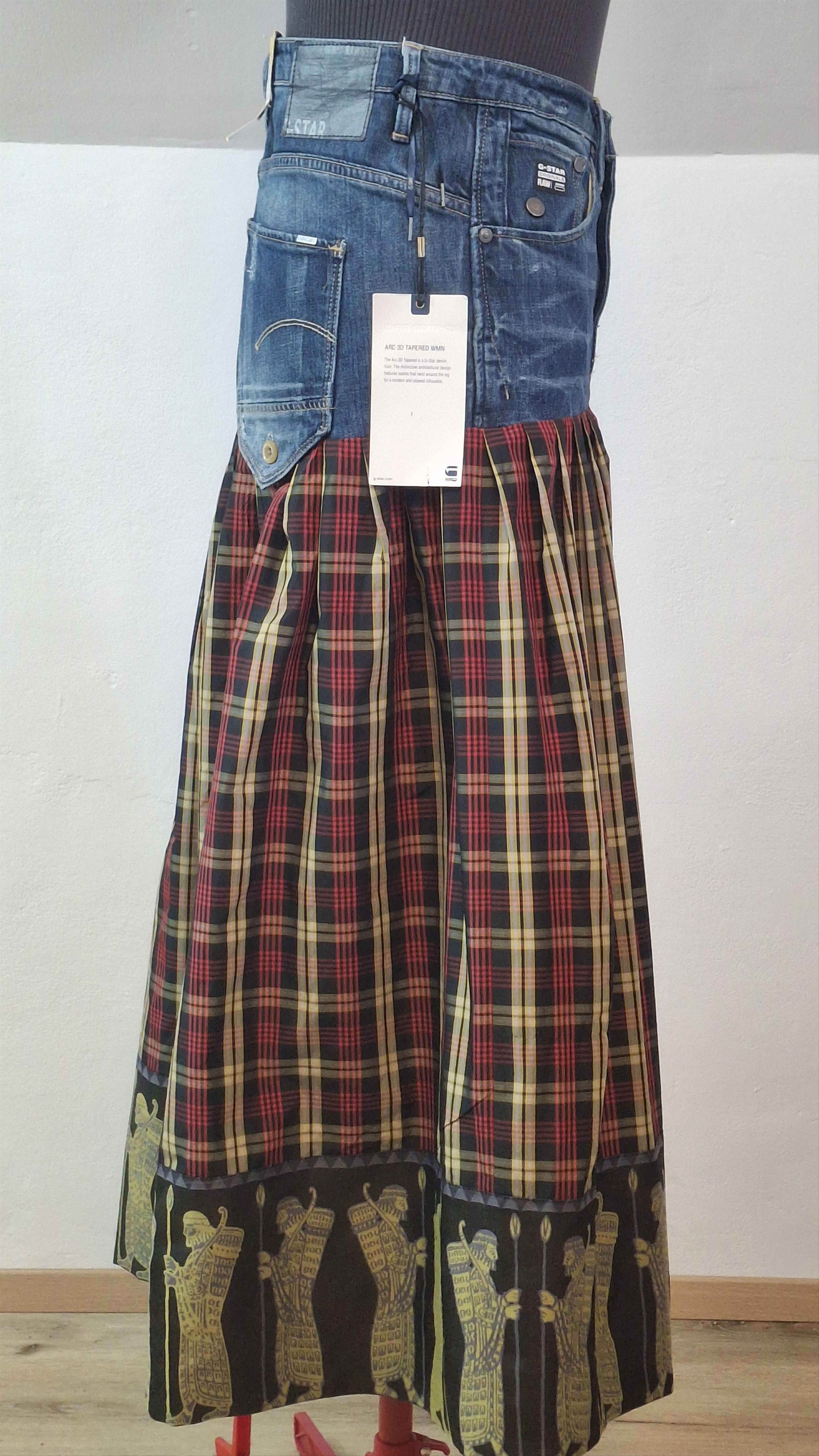 G-Star G-Star RAW Arc 3D + Reconstructed Maxi Skirt Size S Size 30" / US 8 / IT 44 - 2 Thumbnail