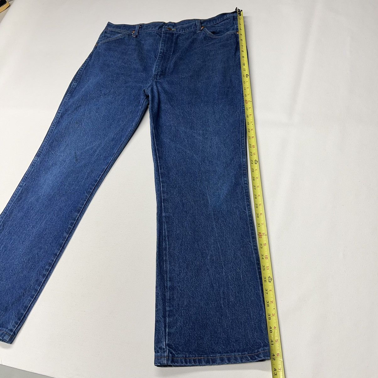 Wrangler Wrangler Jeans Blue Cowboy Cut Slim Denim Western 936DEN Size US 42 / EU 58 - 16 Thumbnail