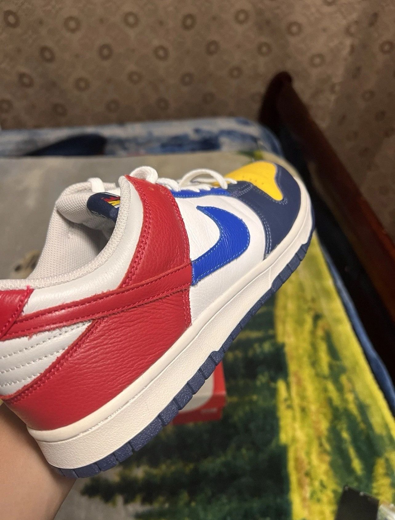 Nike Nike Dunk Low Co.jp ‘What The’ 2017 Size US 10 / EU 43 - 4 Thumbnail
