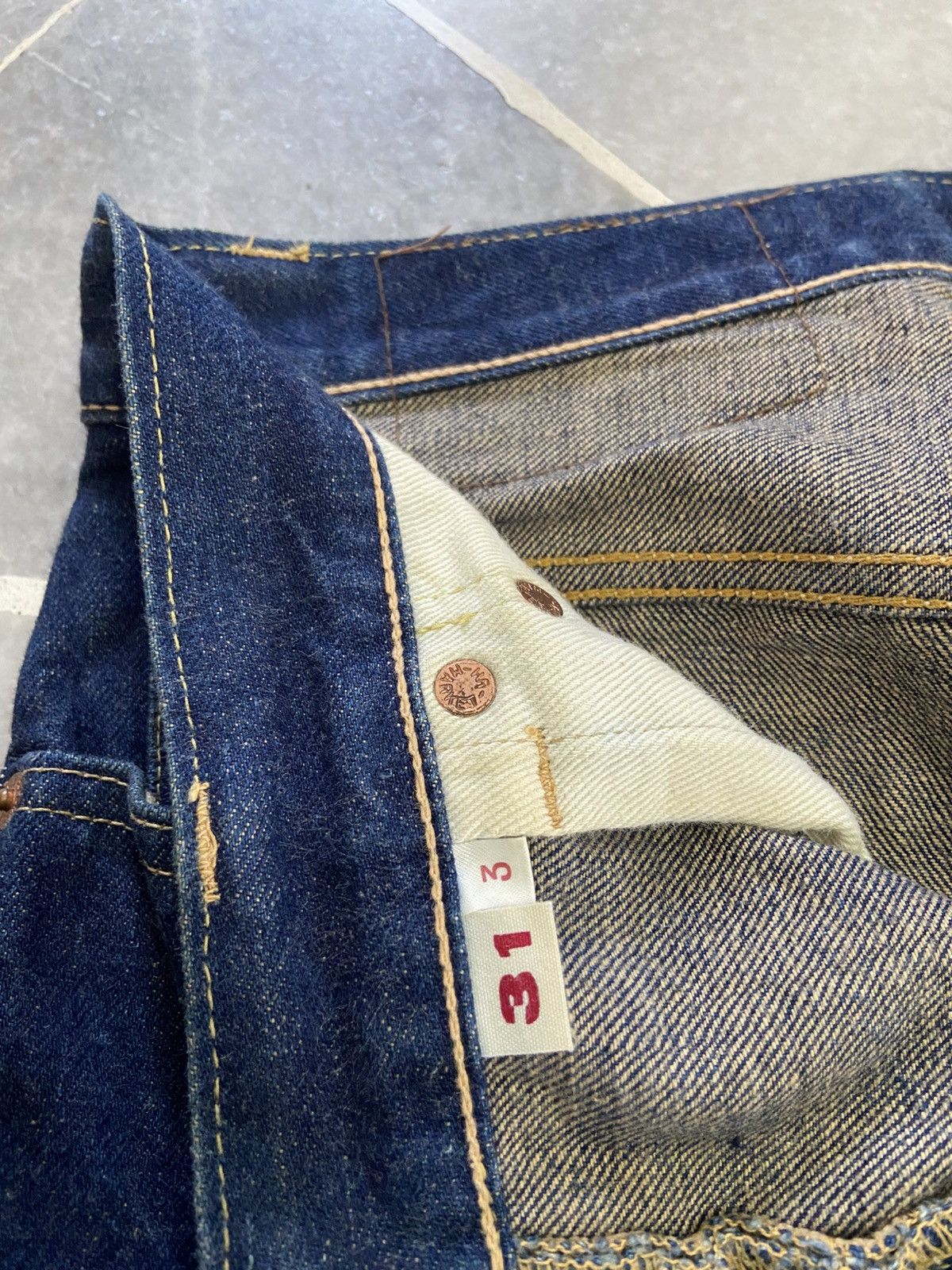 Blue Blue Japan Japan Blue Jeans Indigo Selvedge Denim Jeans Size US 31 - 8 Thumbnail