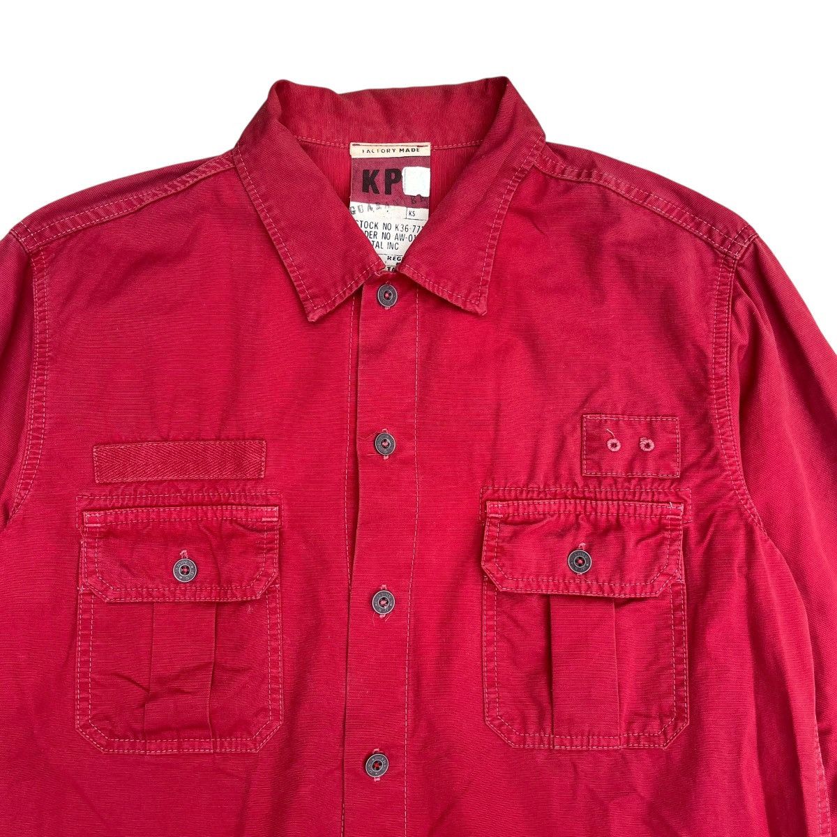 Kapital Vintage aw01 kapital us army shirt Size US M / EU 48-50 / 2 - 2 Thumbnail
