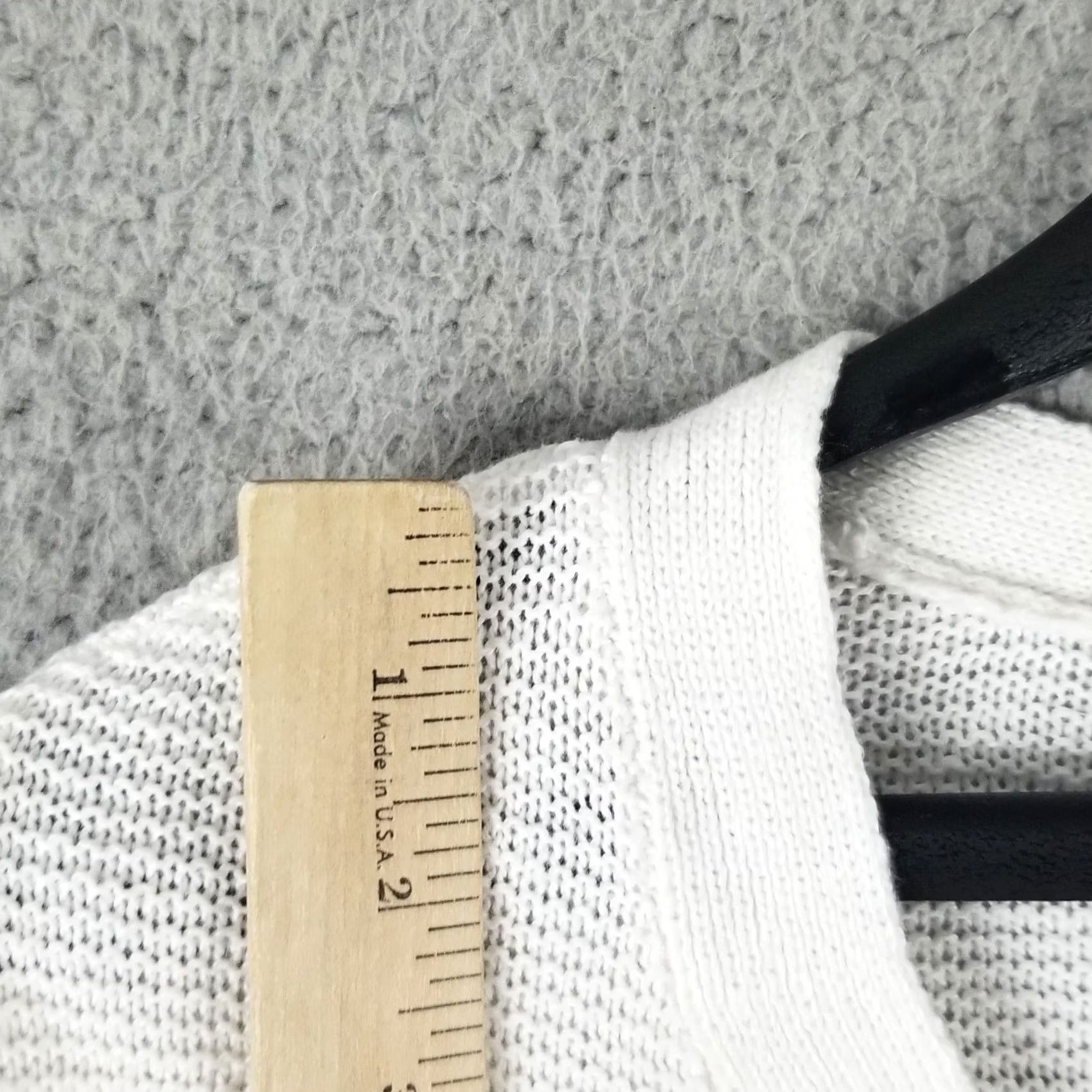 Pendleton Pendleton Linen Blend Sweater Woman Large L White Knit Pullover ladies 90s/ Cottagecore Size L / US 10 / IT 46 - 3 Thumbnail