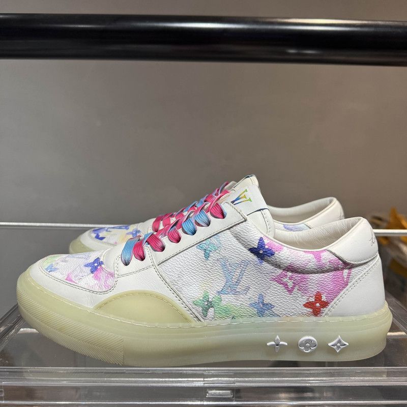 Louis Vuitton Louis Vuitton Ollie Colored Low-Top Sneakers - Size US 8 / EU 41 - 1 Thumbnail