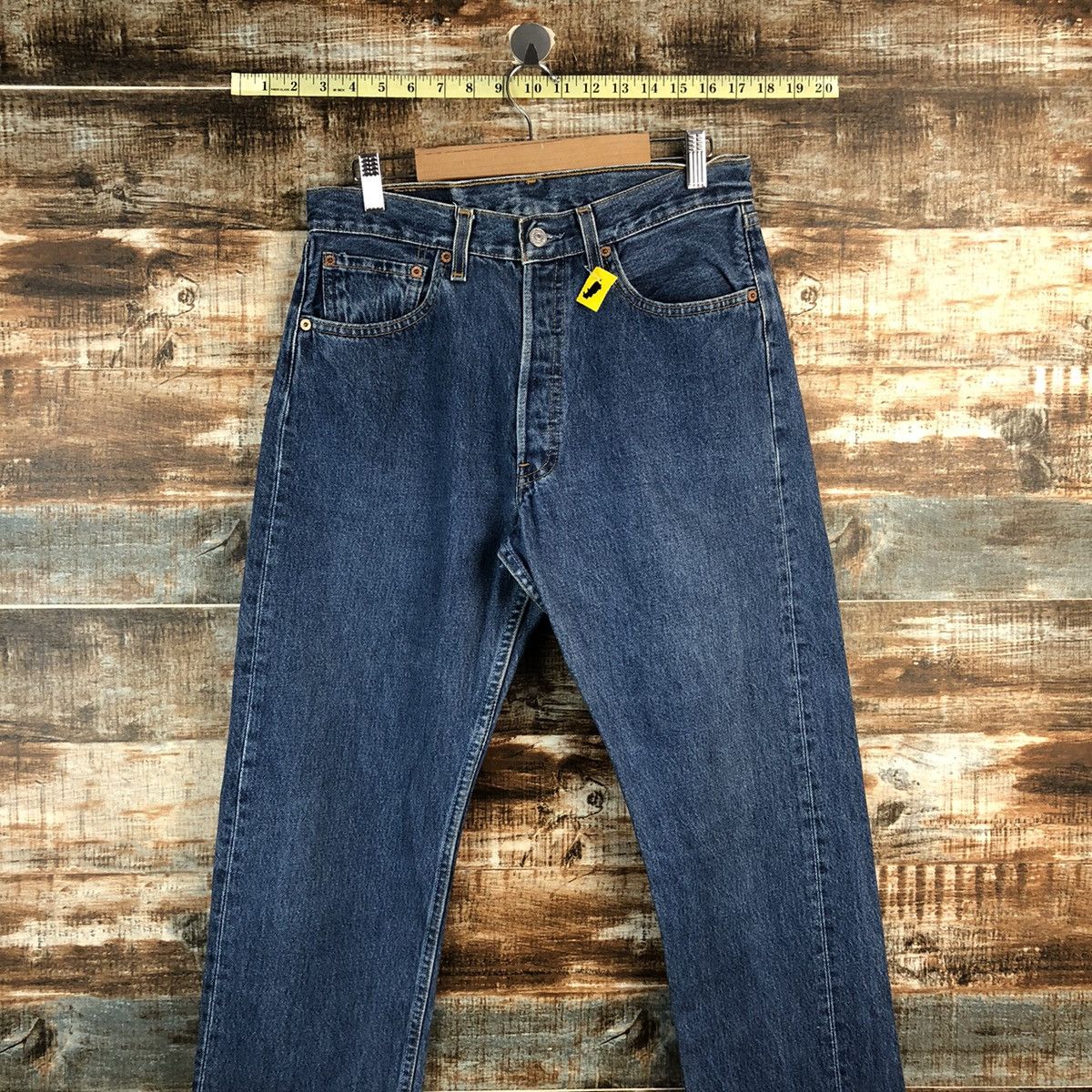 Levi's Levis 501 Blue Denim jeans Pants #A2601 Size 31" - 2 Thumbnail