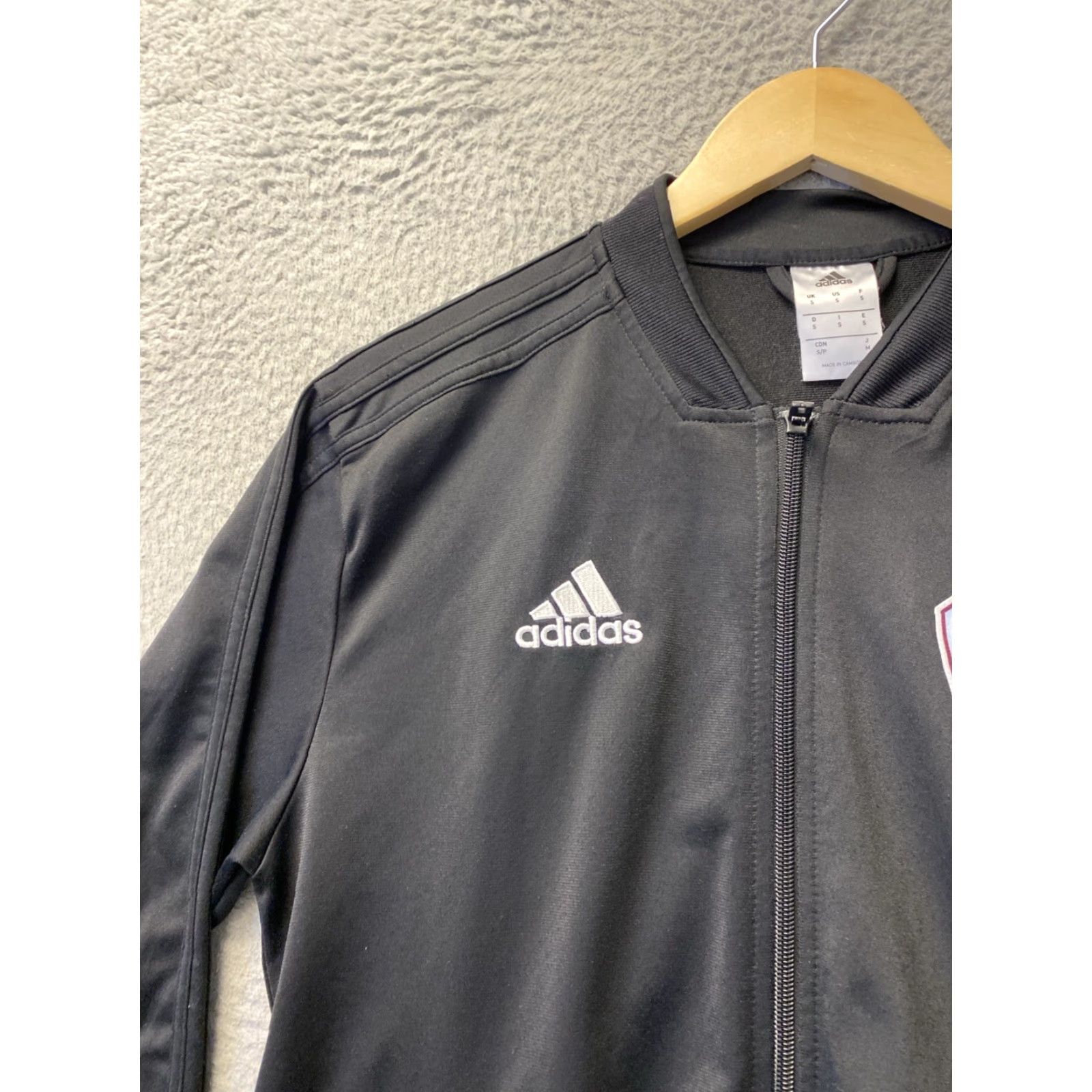 Adidas Adidas Colorado Rapids Jacket Men's S Black Track Top 80s Mens Size US S / EU 44-46 / 1 - 3 Thumbnail