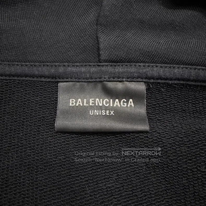 Balenciaga Balenciaga Black strikethrough Coke hoodie Size US L / EU 52-54 / 3 - 2 Thumbnail