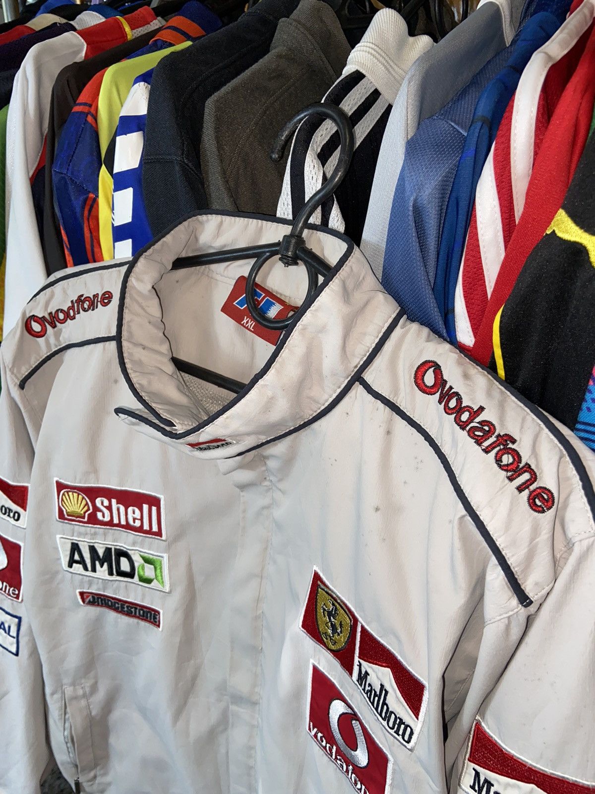 Vintage MARLBORO FERRARI RACING NASCAR VNTG 00s JACKET Size US S / EU 44-46 / 1 - 3 Thumbnail