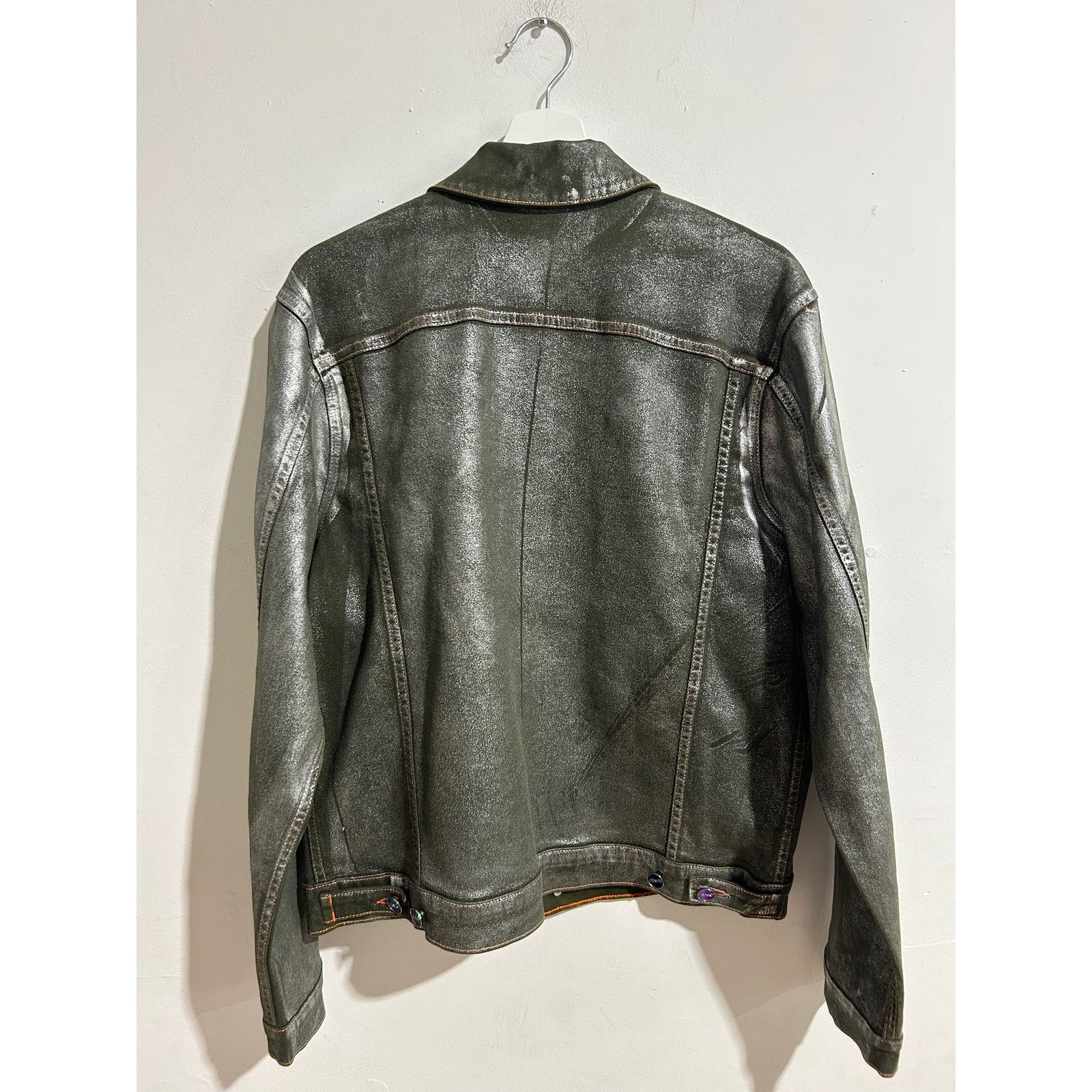 Bossi Sportswear BOSSI GLITTER DENIM JACKET SIZE MEDIUM Size US M / EU 48-50 / 2 - 2 Thumbnail