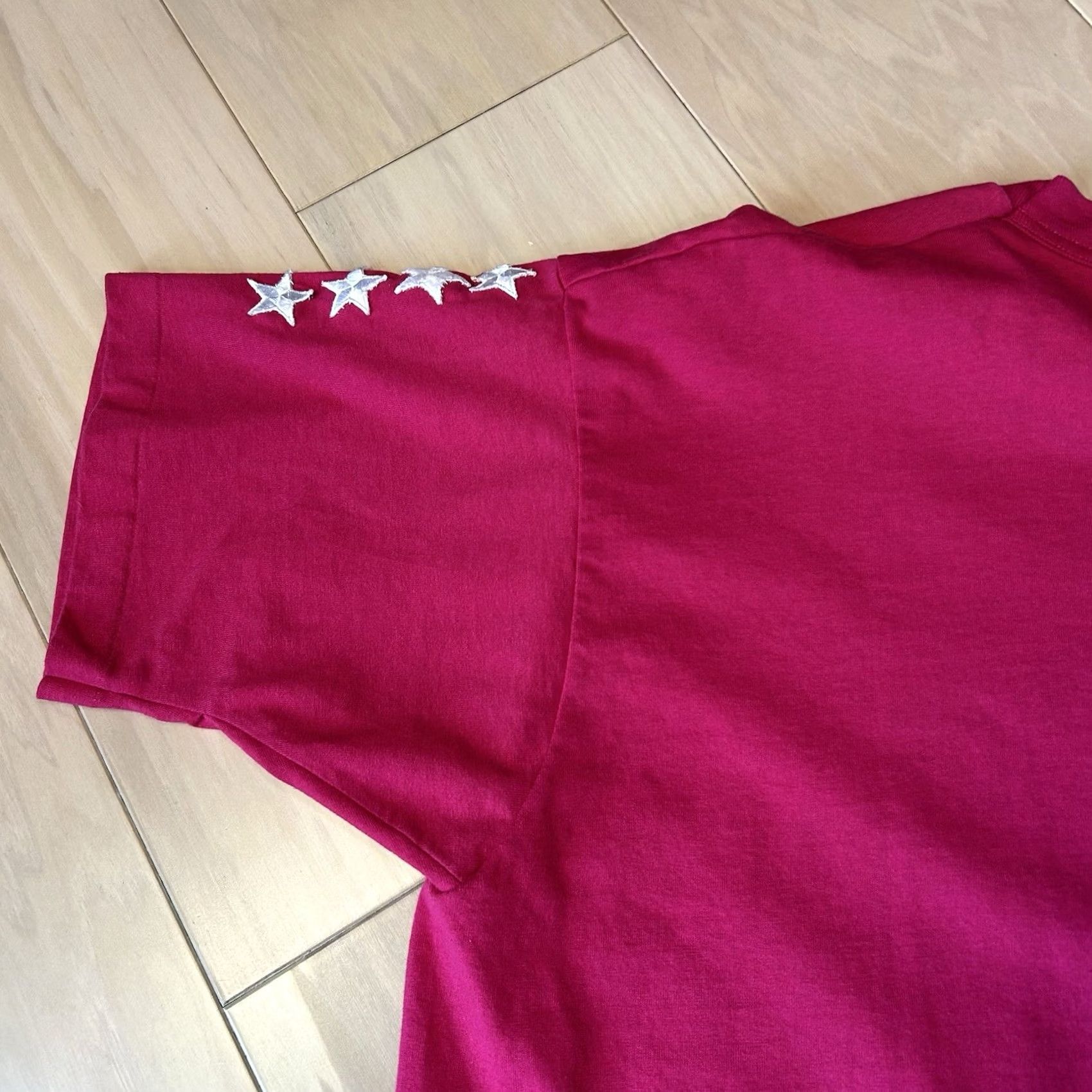 Fruit Of The Loom Vintage Statue of David Tee Short Sleeve Size 2XL - Fruit of the Loom - Dark Pink Size US 39 - 5 Thumbnail