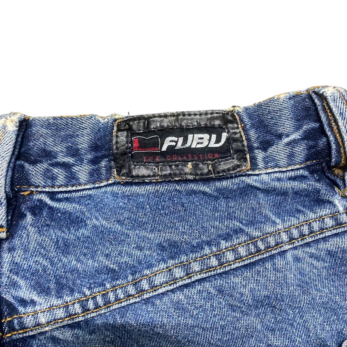 Fubu Vintage Fubu Light Wash Denim Baggy Jeans Size US 32 / EU 48 - 17 Thumbnail
