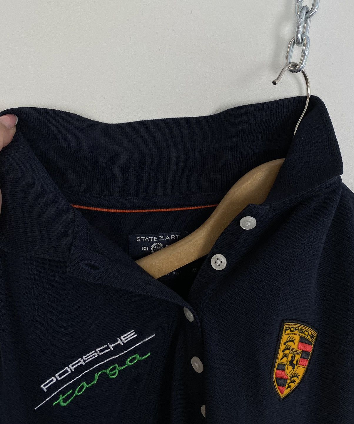 Porsche Design State Of Art Porsche Targa Polo Short Size M Blue Top Size M / US 6-8 / IT 42-44 - 9 Thumbnail
