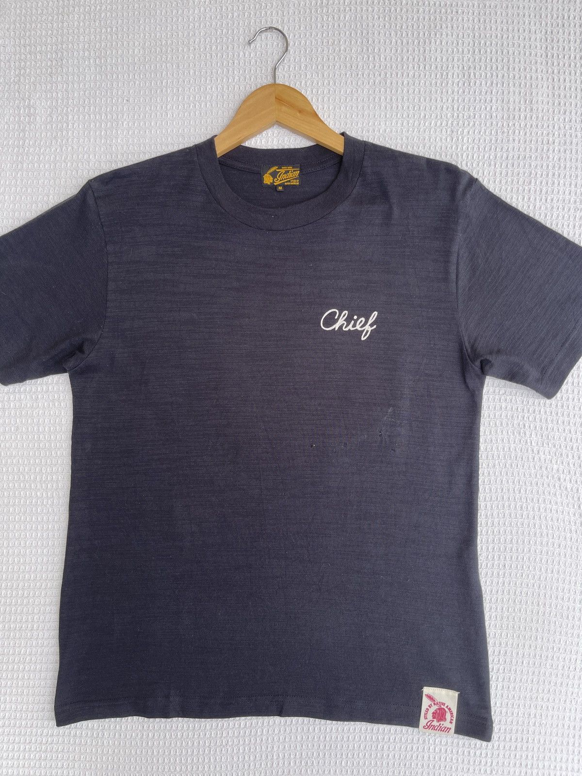Indian Motorcycle 🔥Rare🔥Indian Motorcycle ‘Chief’Embroidered Logo Tee Size US M / EU 48-50 / 2 - 12 Thumbnail