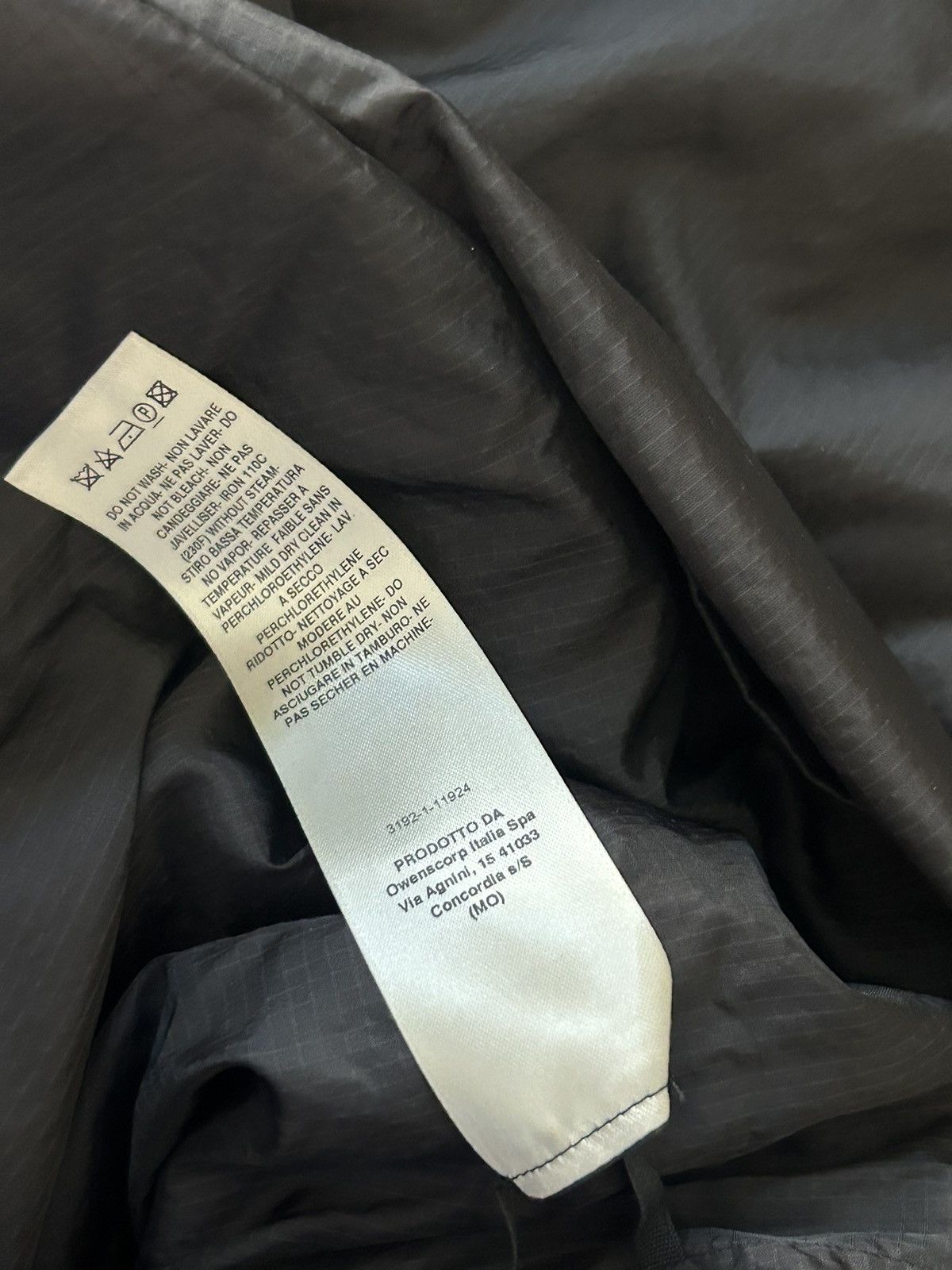 Rick Owens Sisyphus FW18 Padded Nylon Bodybag Tank Size US M / EU 48-50 / 2 - 7 Thumbnail