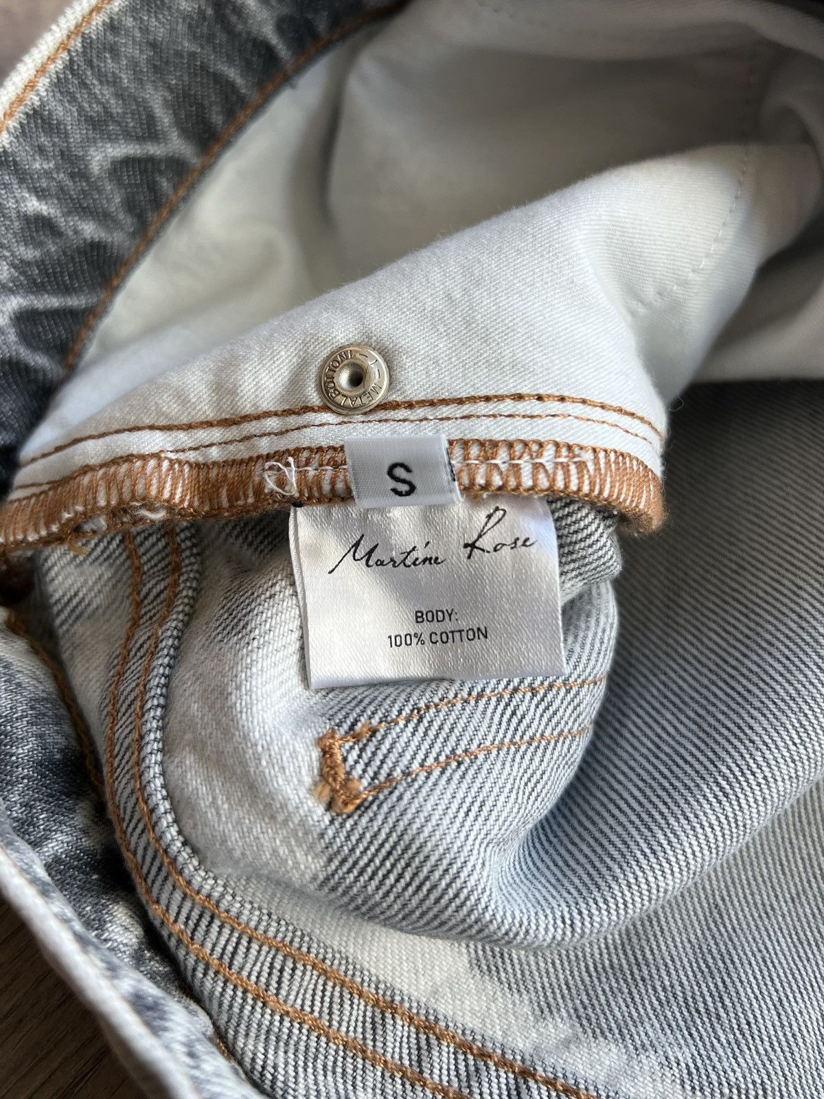 Martine Rose *UNRELEASED SAMPLE* Martine Rose Denim Jeans Size US 30 / EU 46 - 8 Thumbnail