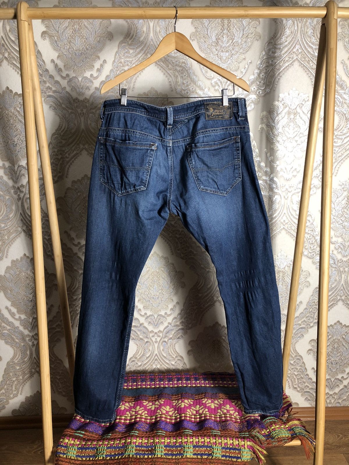 Diesel VINTAGE DIESEL INDUSTRY DENIM DIVISION JEANS CASUAL Y2K 90s Size US 34 / EU 50 - 9 Thumbnail