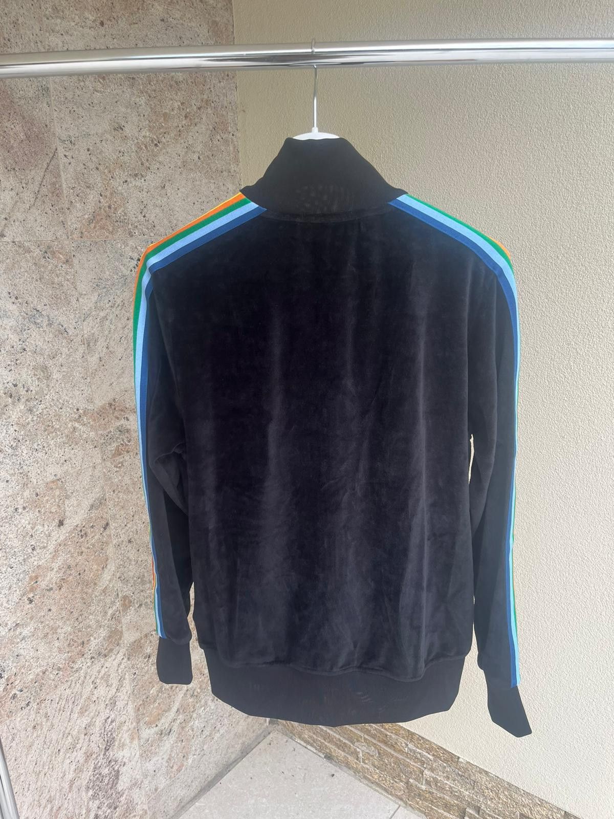 Palm Angels Chenille Track Jacket in Black Size US L / EU 52-54 / 3 - 13 Thumbnail