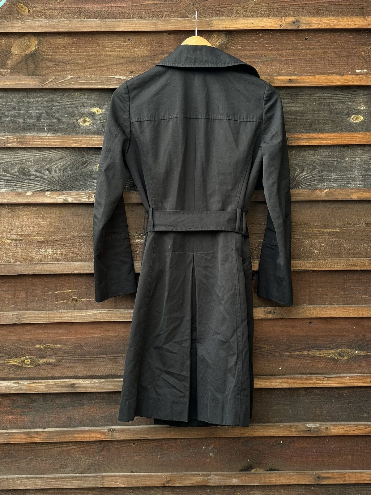 If Six Was Nine Made in Japan Manouqua black belt trench coat Size XS / US 0-2 / IT 36-38 - 7 Thumbnail