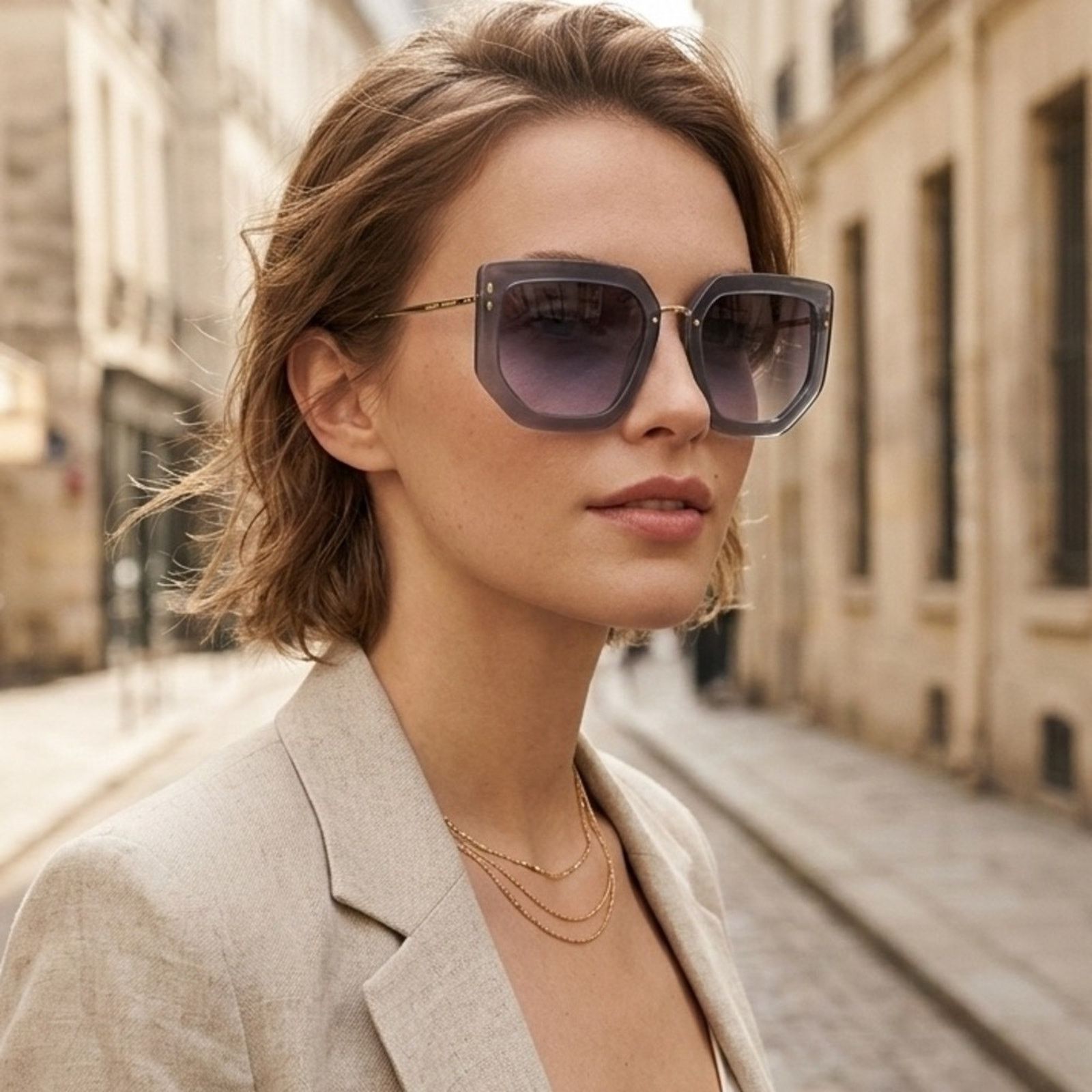 Isabel Marant New! Isabel Marant IM0149/S FT3GB Grey Sunglasses, Authentic Size ONE SIZE - 2 Thumbnail