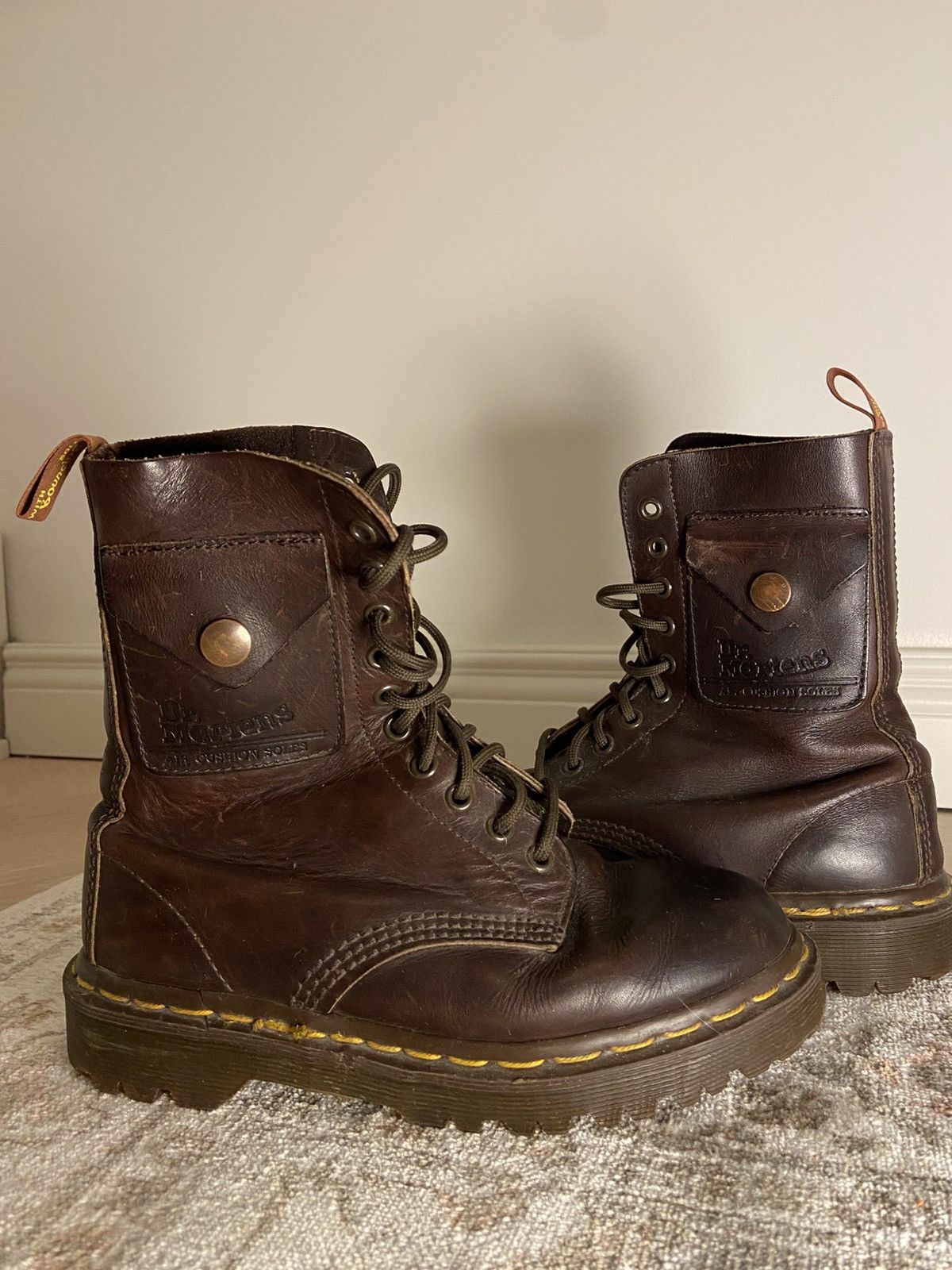 Dr. Martens × Vintage Dr. Martens 1490 10 eye boots | Grailed