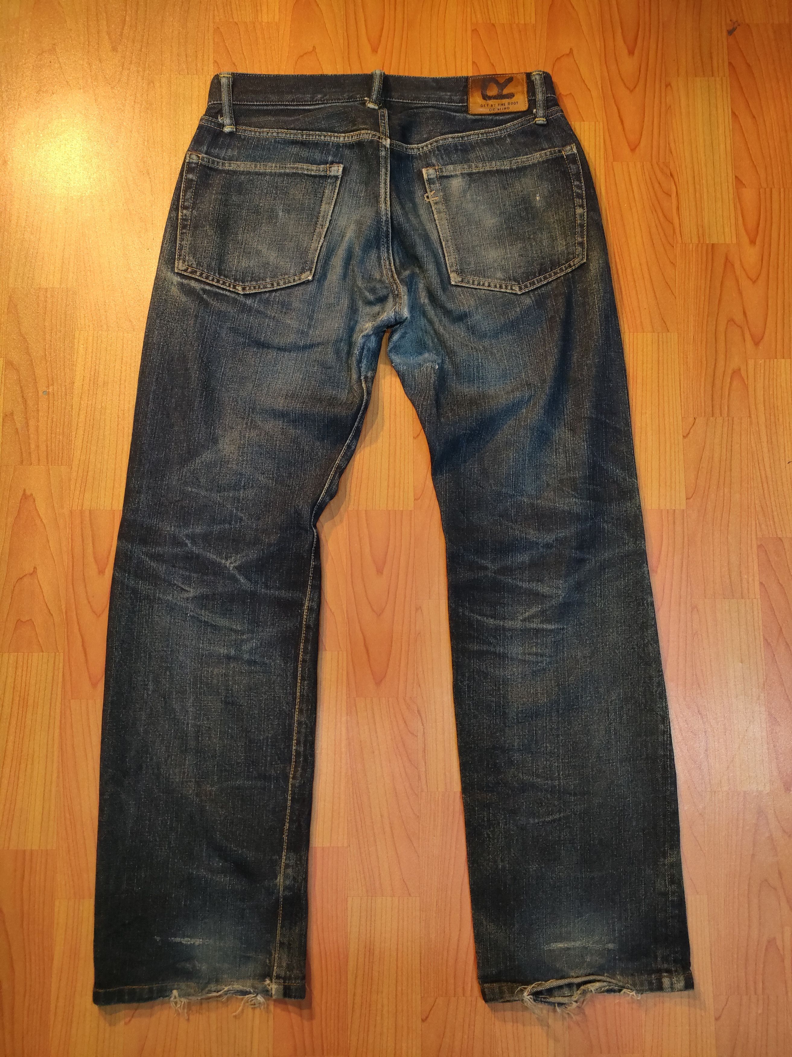45rpm × Japanese Brand 45rpm Reworked Japanese Jeans Size US 31 - 8 Thumbnail