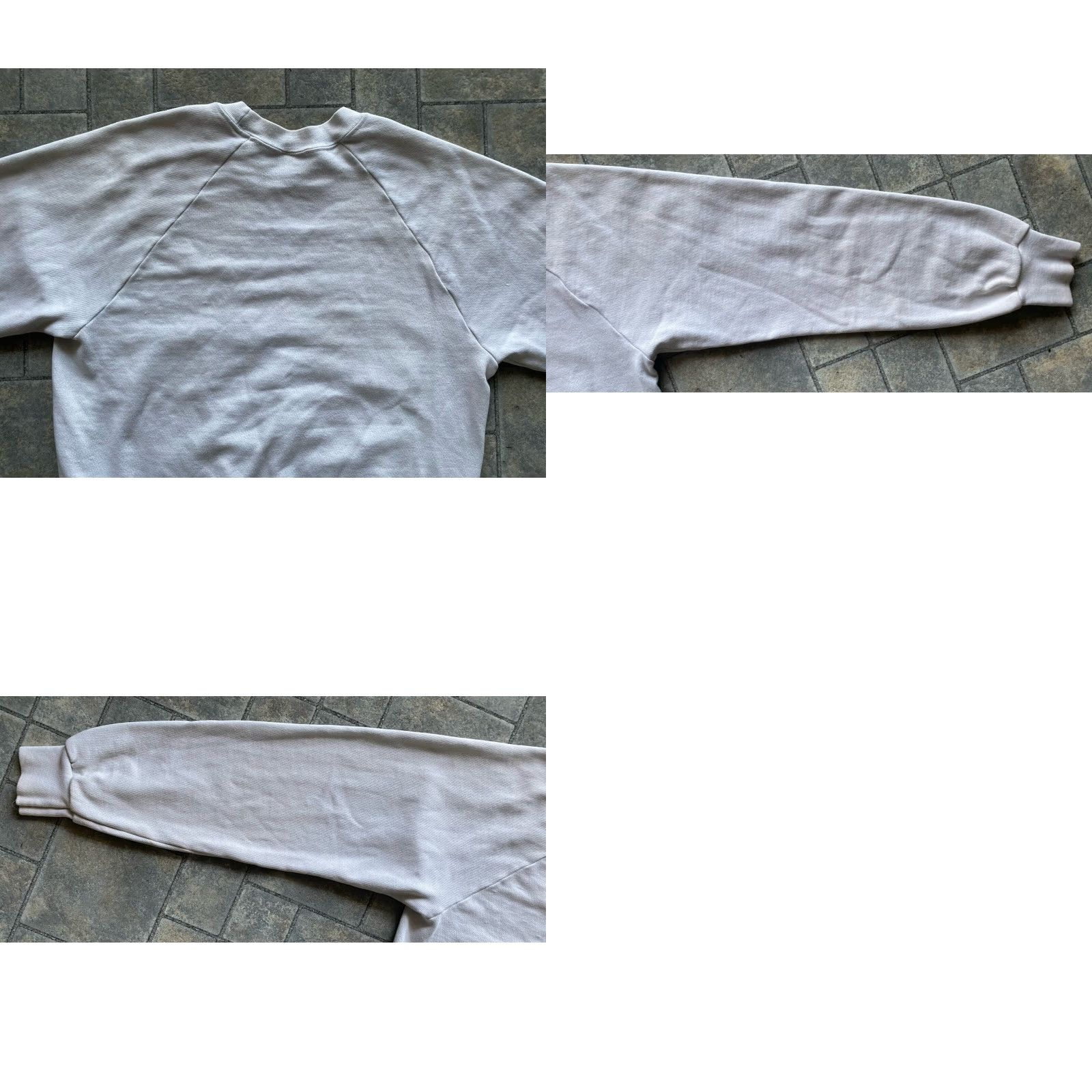 Anvil VINTAGE Anvil Sweatshirt Baylor College Made In USA Mens L White Long Sleeve USA University College Pullover Wear Size US L / EU 52-54 / 3 - 11 Thumbnail