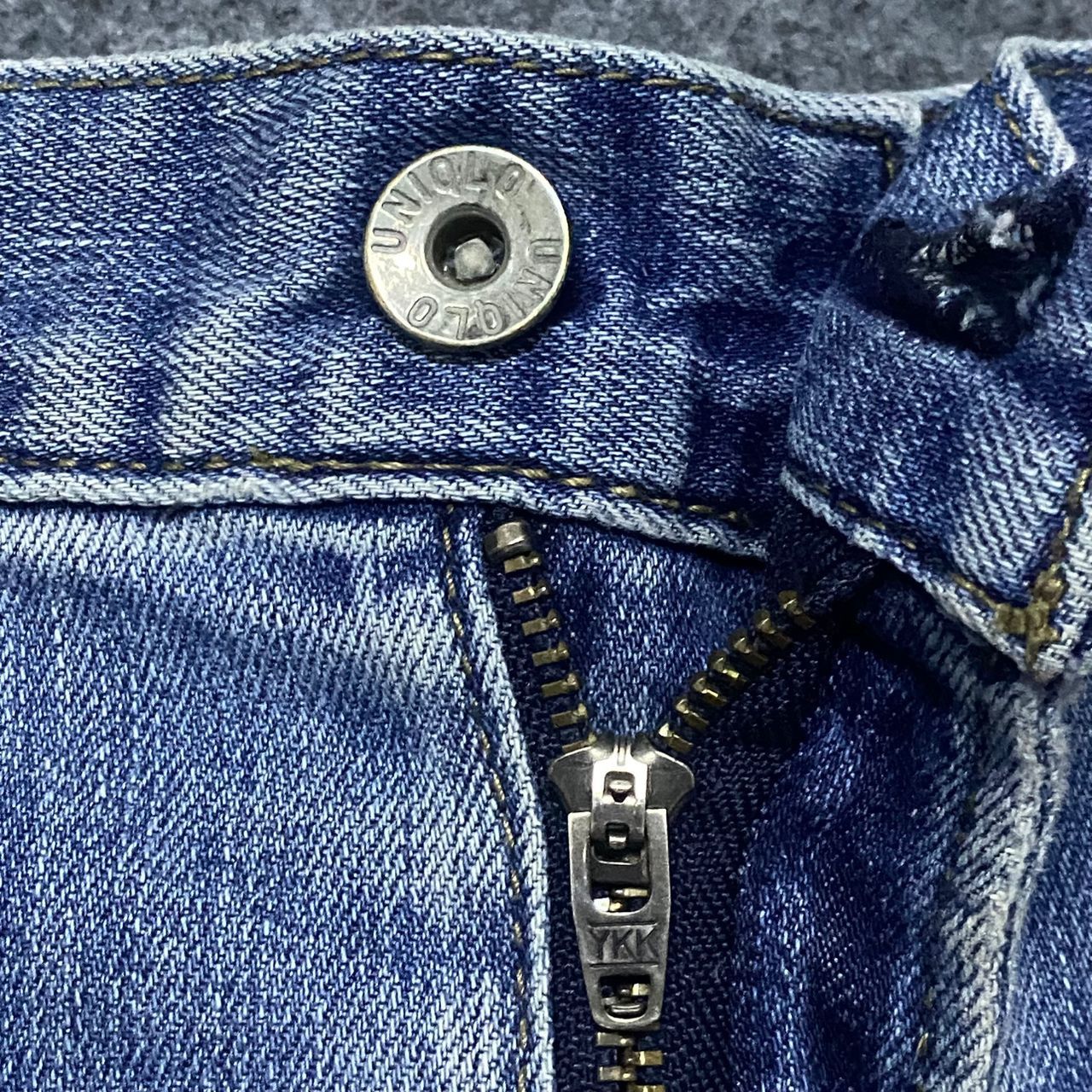 Uniqlo 💥Best Offer💥Vintage Uniqlo Patchwork Distressed Denim Size US 34 / EU 50 - 10 Thumbnail