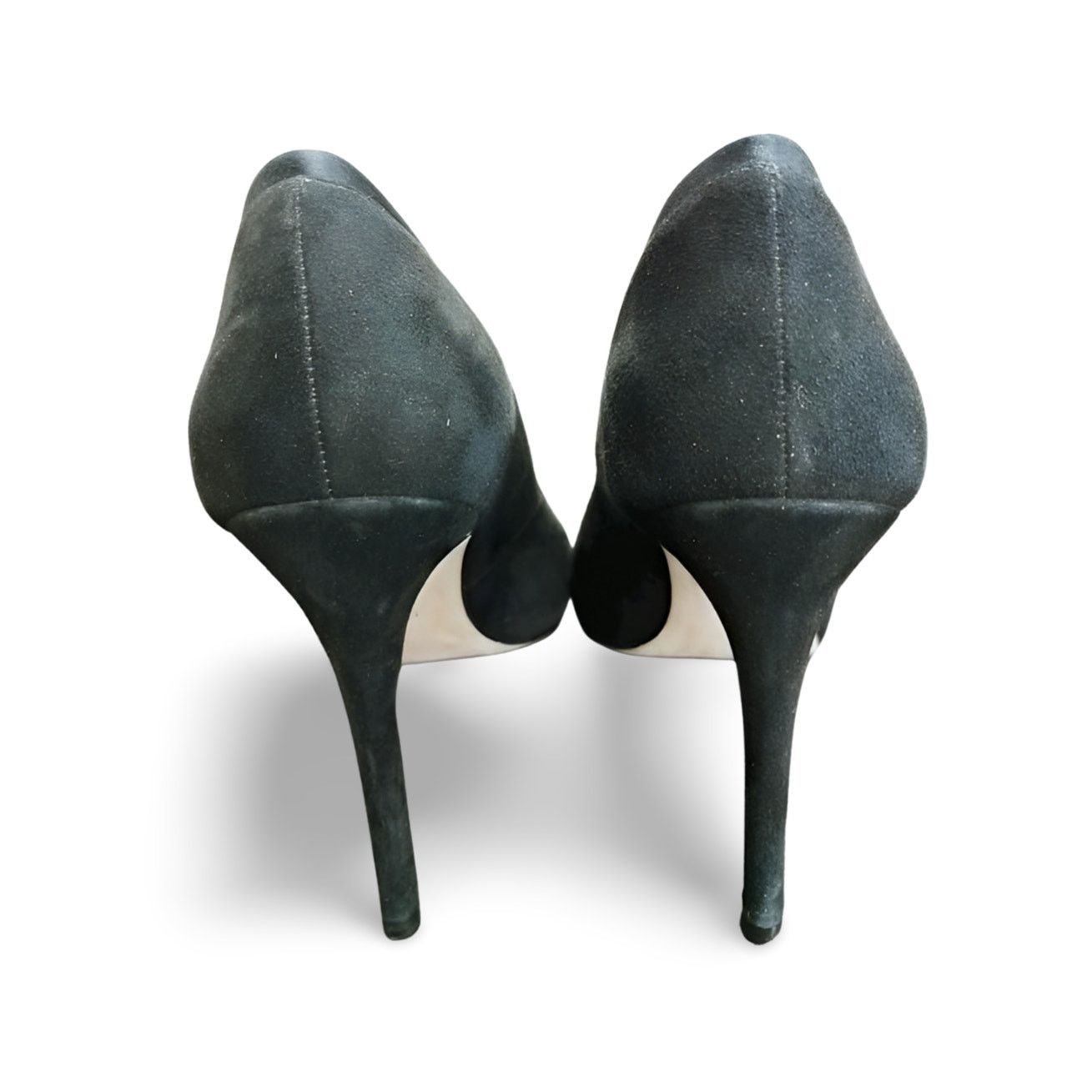 Tory Burch Tory Burch Black Suede/Satin Pump Heel Size 9.5 Size US 9.5 / IT 39.5 - 5 Thumbnail