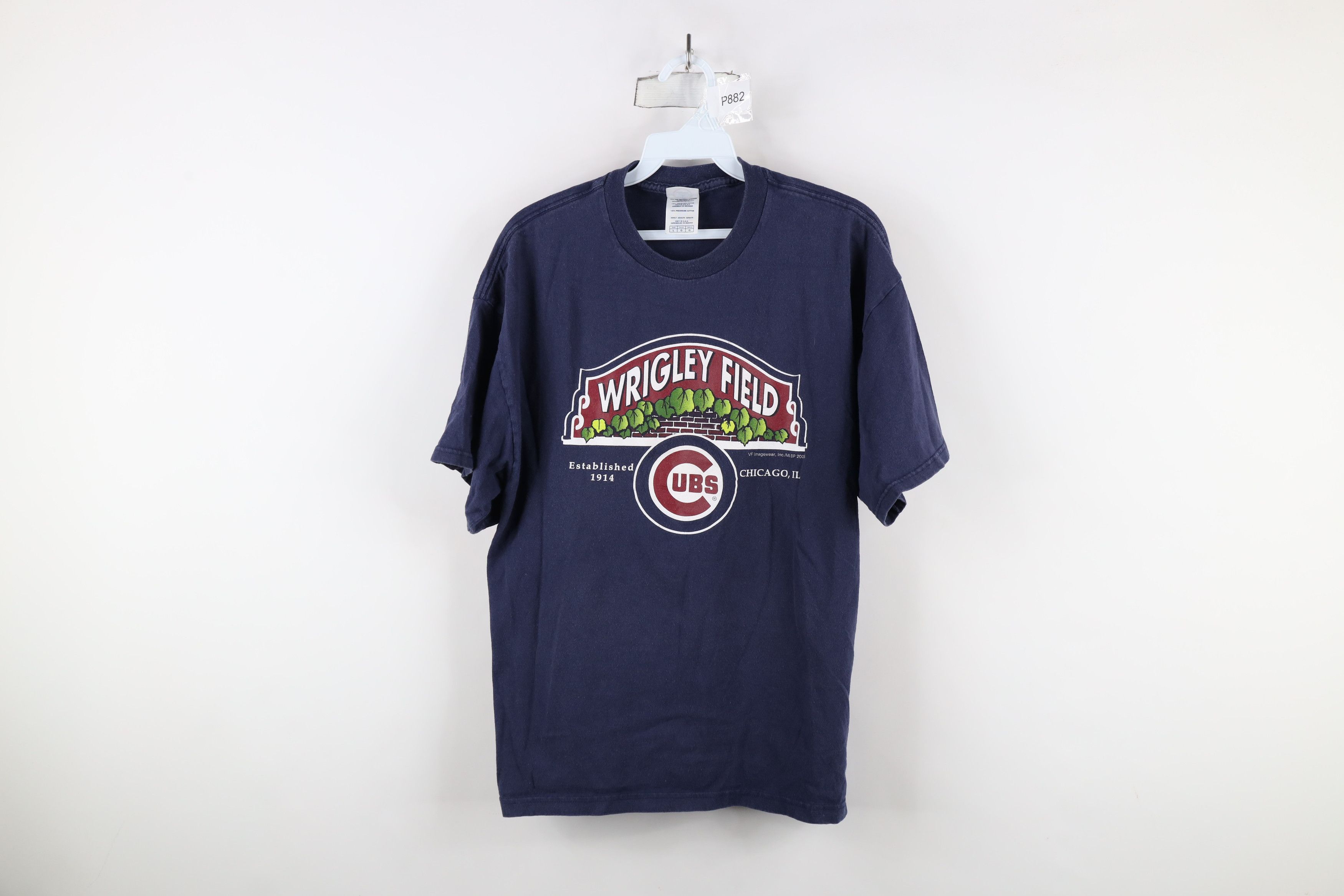 Vintage Vintage Y2K 2005 Chicago Cubs Baseball Wrigley Field T-Shirt Size US L / EU 52-54 / 3 - 1 Thumbnail