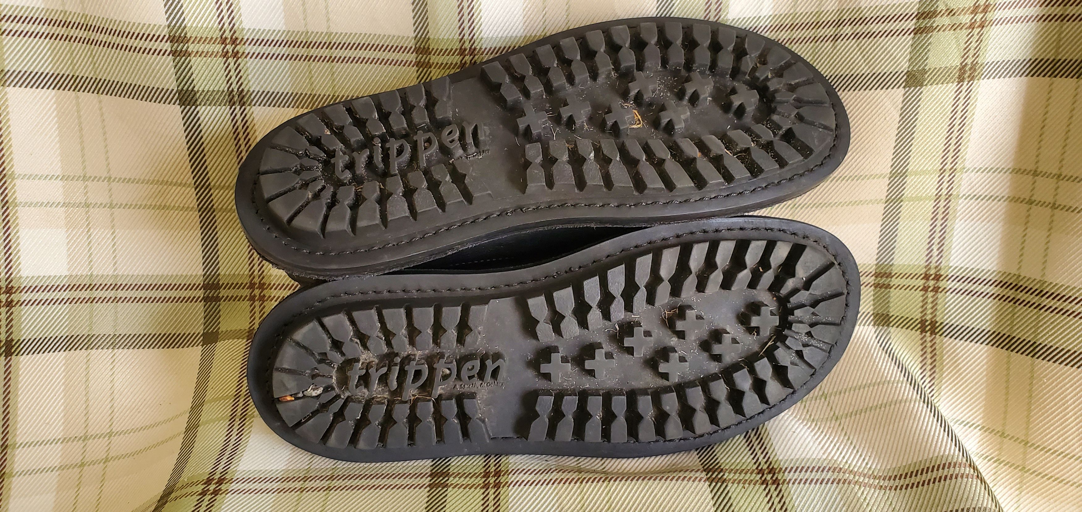 Trippen Trippen Black Slip On Leather Shoes Size US 7.5 / EU 40-41 - 5 Thumbnail