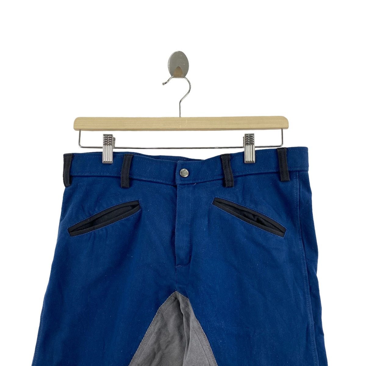 Japanese Brand EQULIBERTA Japanese Brand Multi Color Fancy Elastic Pant Size US 33 - 2 Thumbnail
