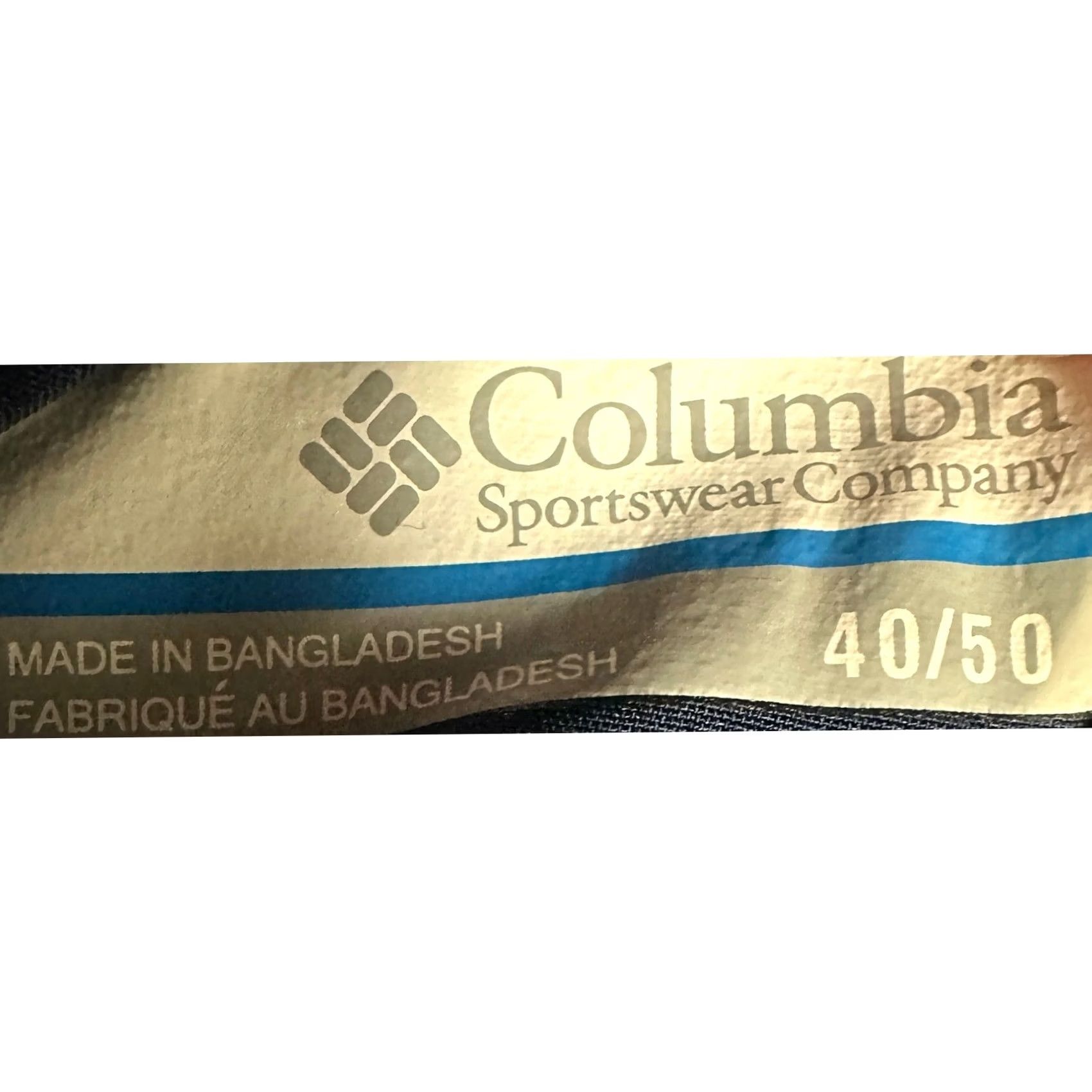 Logo 7 Columbia Cargo Pants Mens 40 Navy Blue Hiking Stretch Elastic Waist Outdoor Logo Size US 40 / EU 56 - 3 Thumbnail
