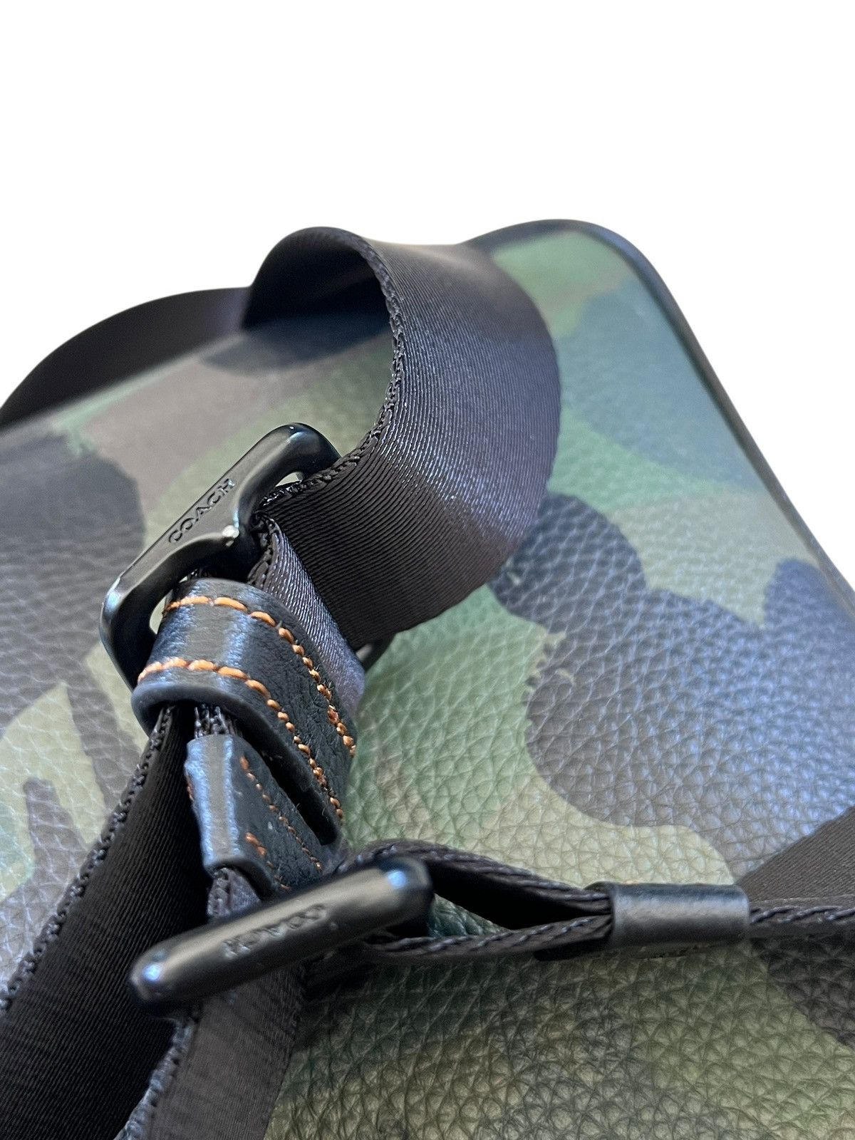 Coach Coach Wild Beast Camouflage Leather Crossbody Bag Size ONE SIZE - 14 Thumbnail