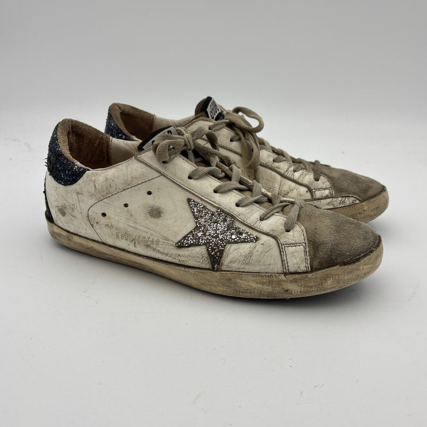 Golden Goose Superstar Ggdb Skate Sneakers Shoes Women's 40 in White (Size 10)