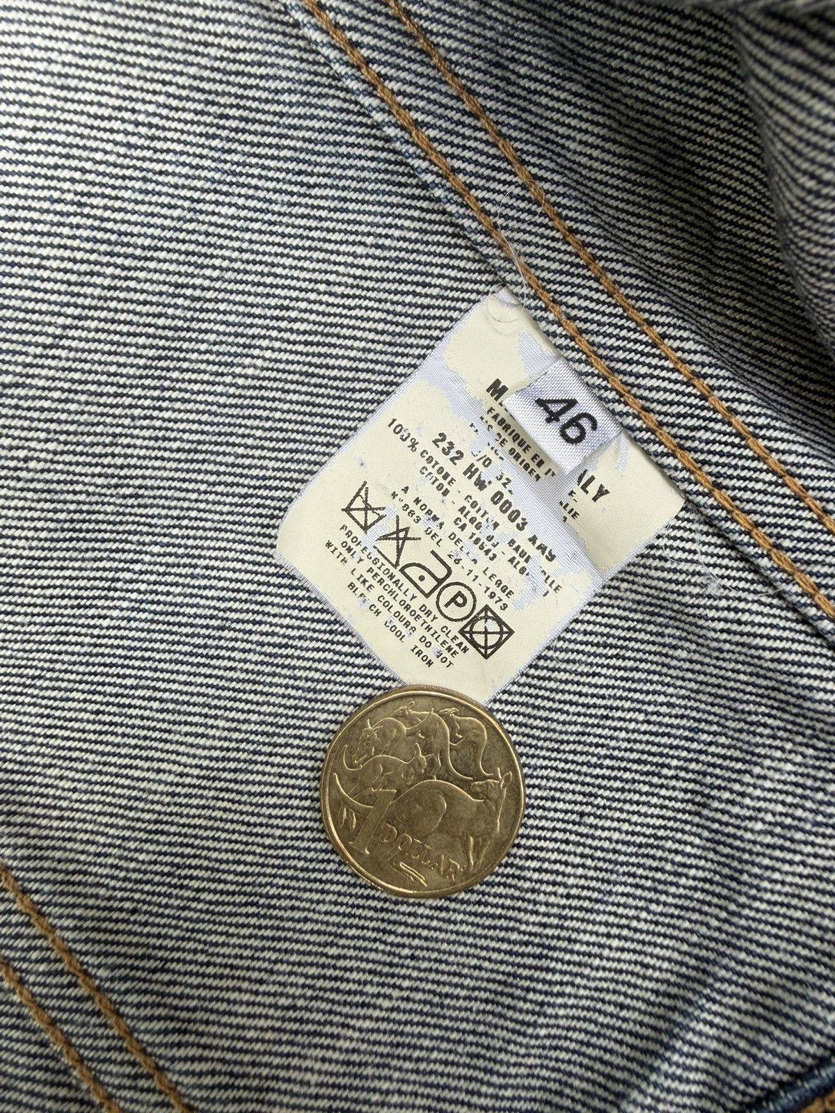 Helmut Lang Helmut Lang 1-Pocket Raw Denim Jacket - S/S97 Size US M / EU 48-50 / 2 - 9 Thumbnail