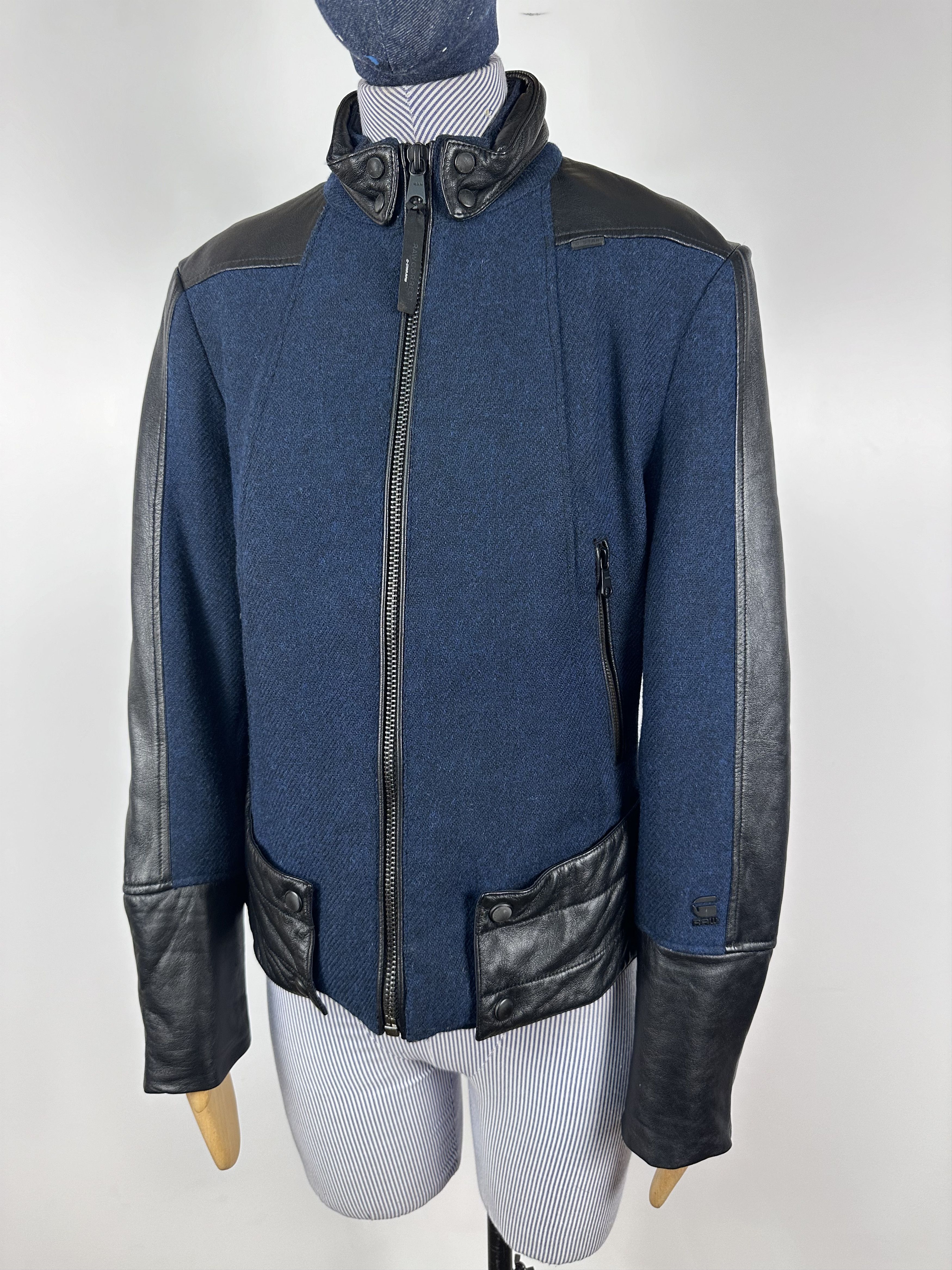 G-Star G Star Raw Cook Jacket Wool Blue Size M Size M / US 6-8 / IT 42-44 - 1 Thumbnail