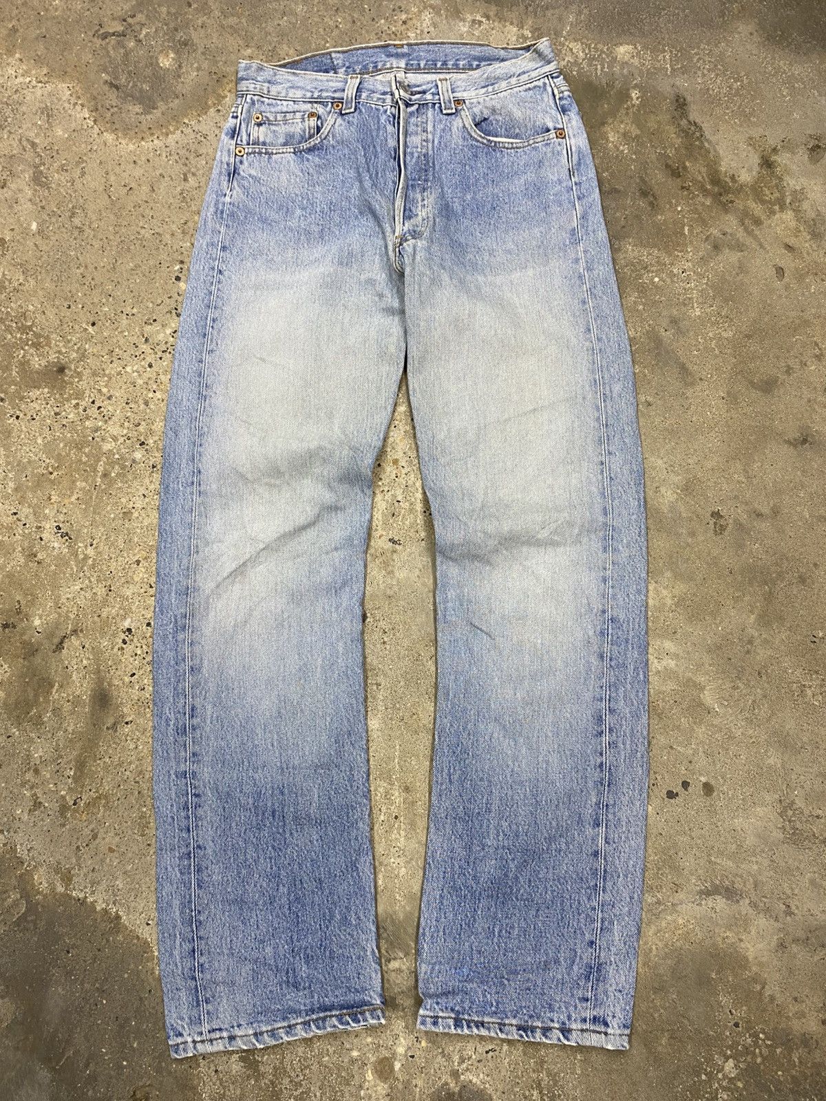 Jean × Levi's × Vintage rare levis 501 USA blue jeans pant Size US 28 / EU 44 - 3 Thumbnail
