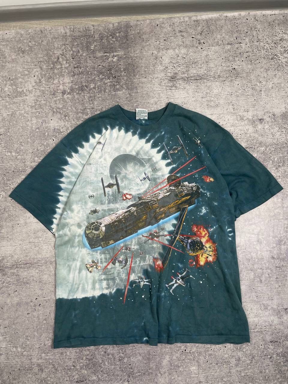 Liquid Blue RARE Vintage Liquid Blue Star Wars 1997 Tee T-Shirt Y2K Size US XL / EU 56 / 4 - 1 Thumbnail