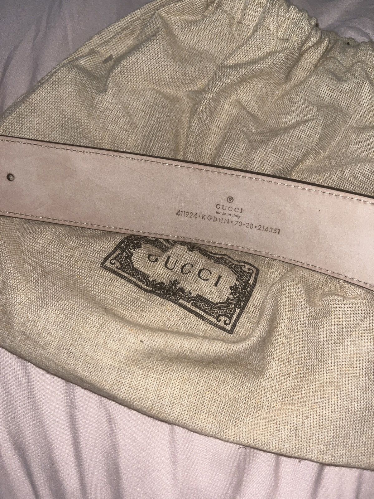 Gucci Gucci Surpreme Belt Size ONE SIZE - 1 Thumbnail