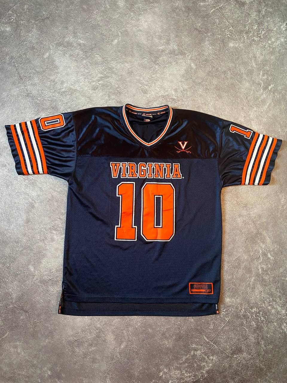 Nike Colosseum Athletics University Virginia Cavaliers Jersey #10 Size US XL / EU 56 / 4 - 4 Thumbnail