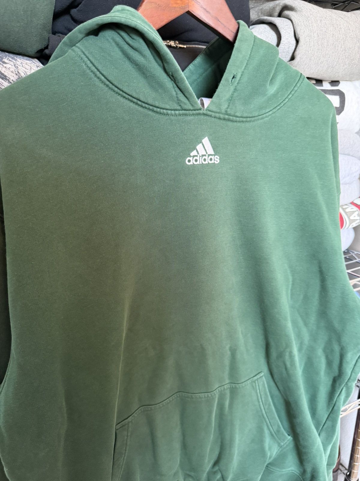 Adidas Vintage adidas hoodie Size US XL / EU 56 / 4 - 2 Thumbnail